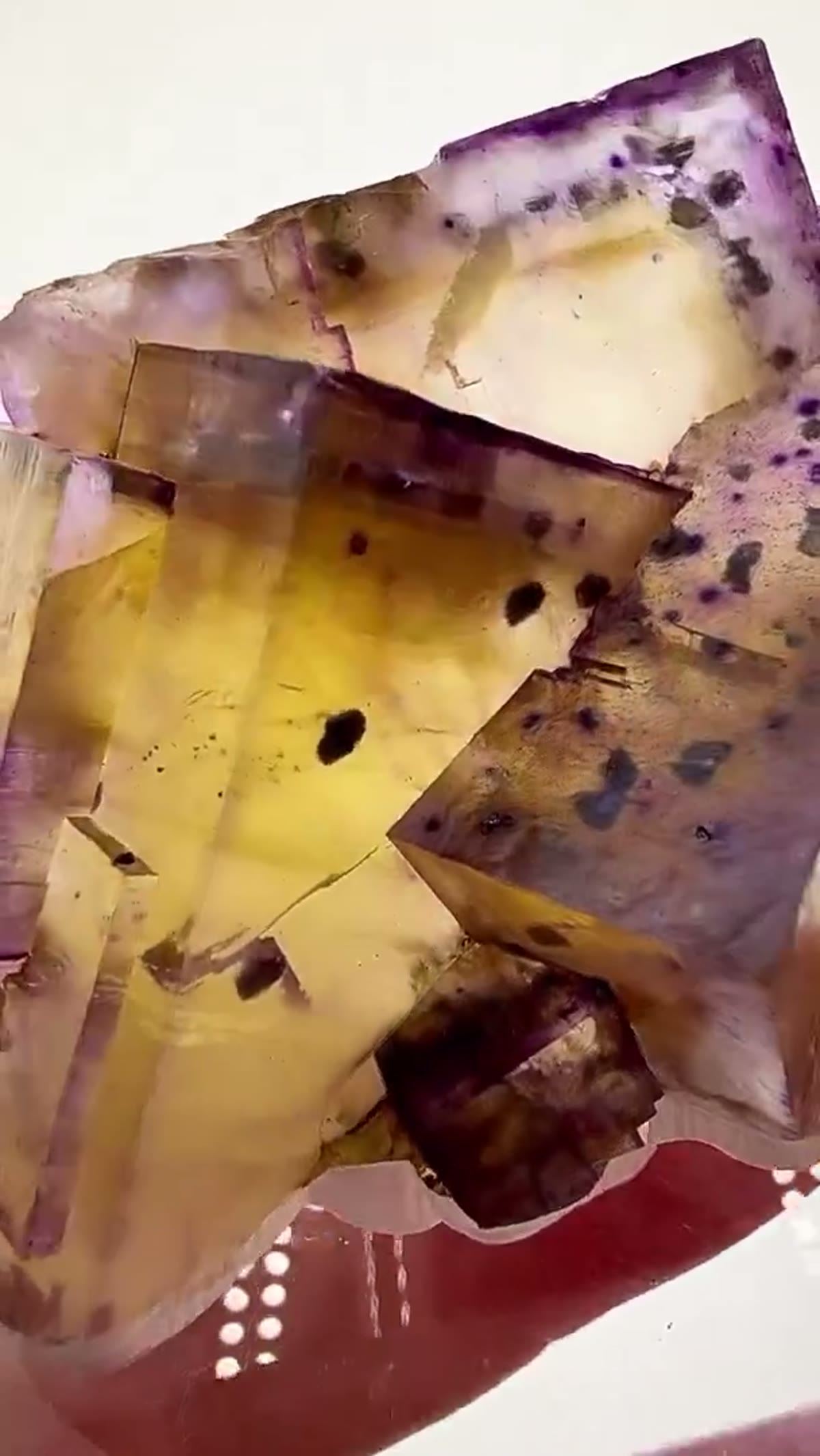 Fluorite Specimen from Annabel Lee Mine, Illinois: Classic Illinois Perfection - view 4