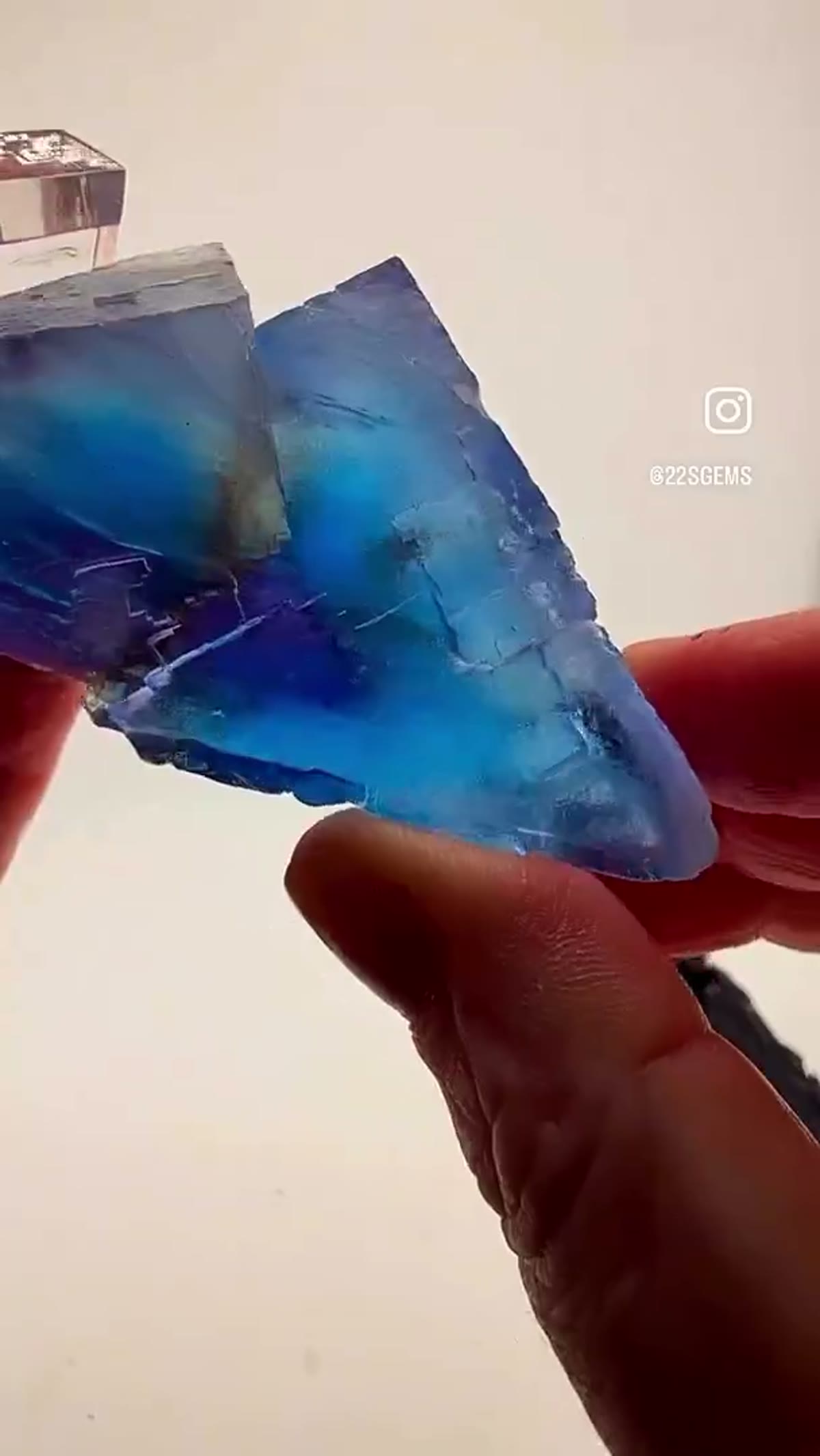 Fluorite Specimen from Minerva No. 1 Mine, Illinois: Minerva Magic - view 4