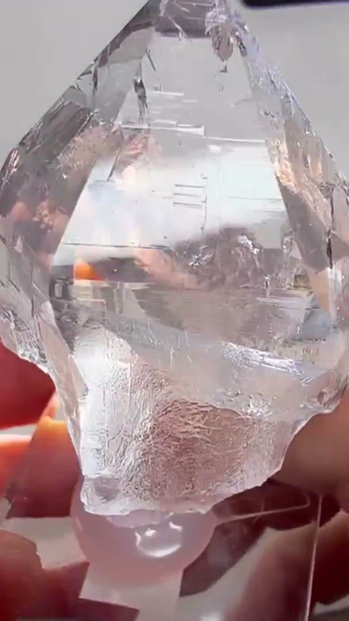 Quartz Specimen: Himalayan Quartz works as any other Quartz crystal, except - view 4