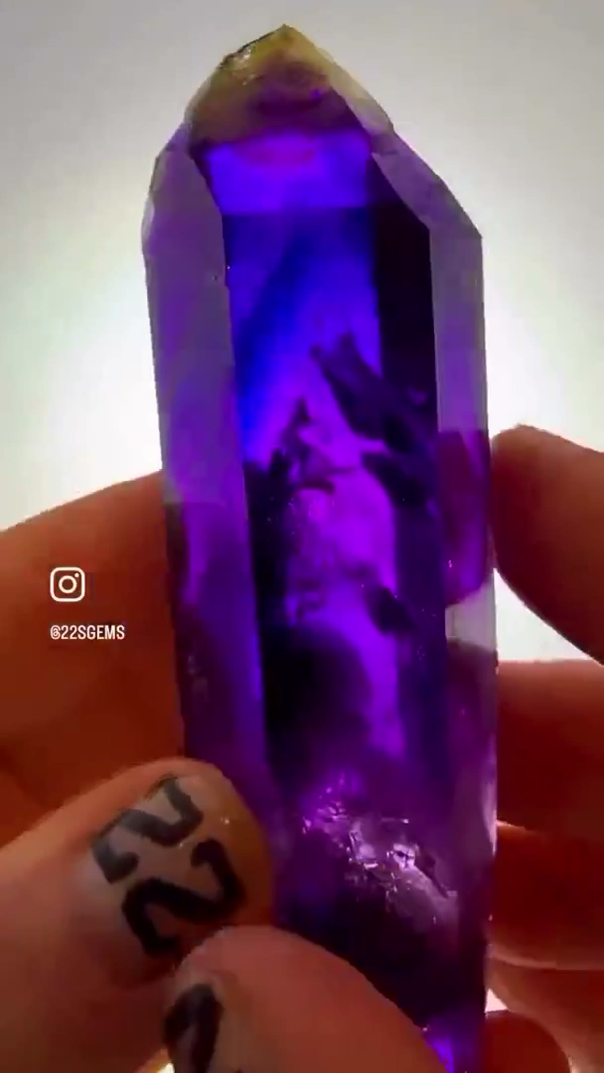 Amethyst Specimen from Buks Claim, Namibia, 102.80 g: One glance… and you’re hooked - view 4