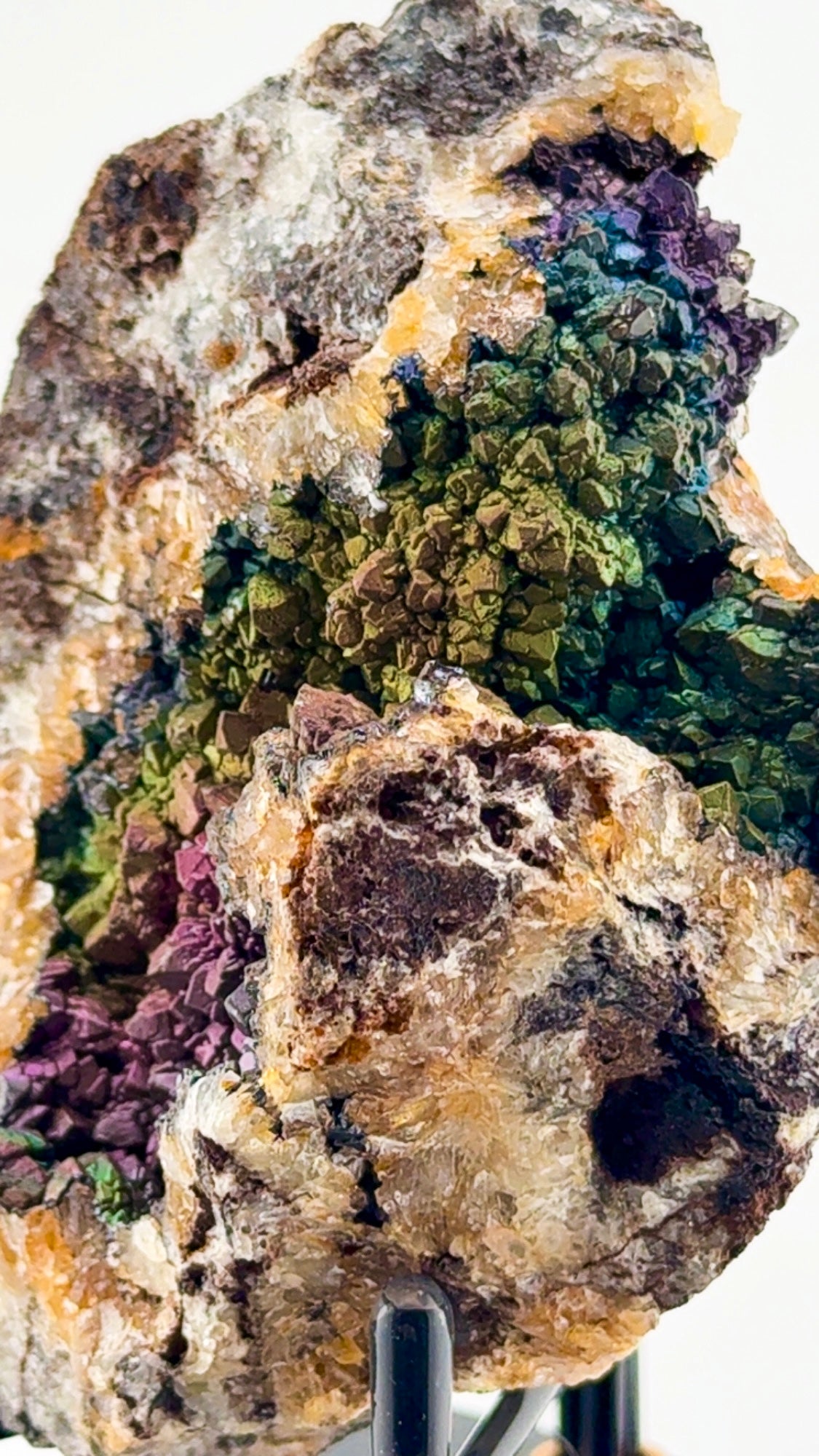 Goethite on Quartz