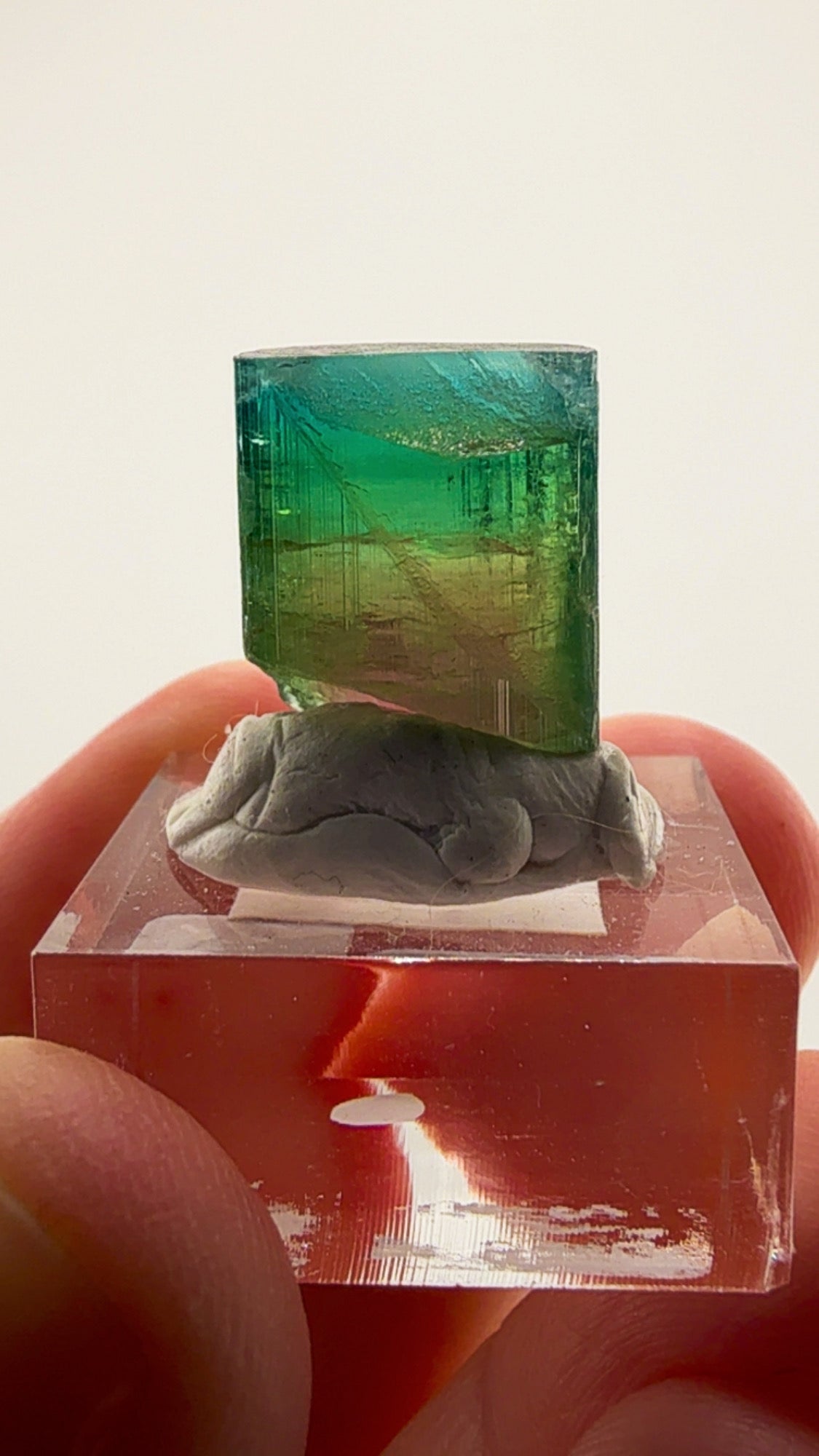 Taquaral Brazil Rainbow Tourmaline 5.66 grams