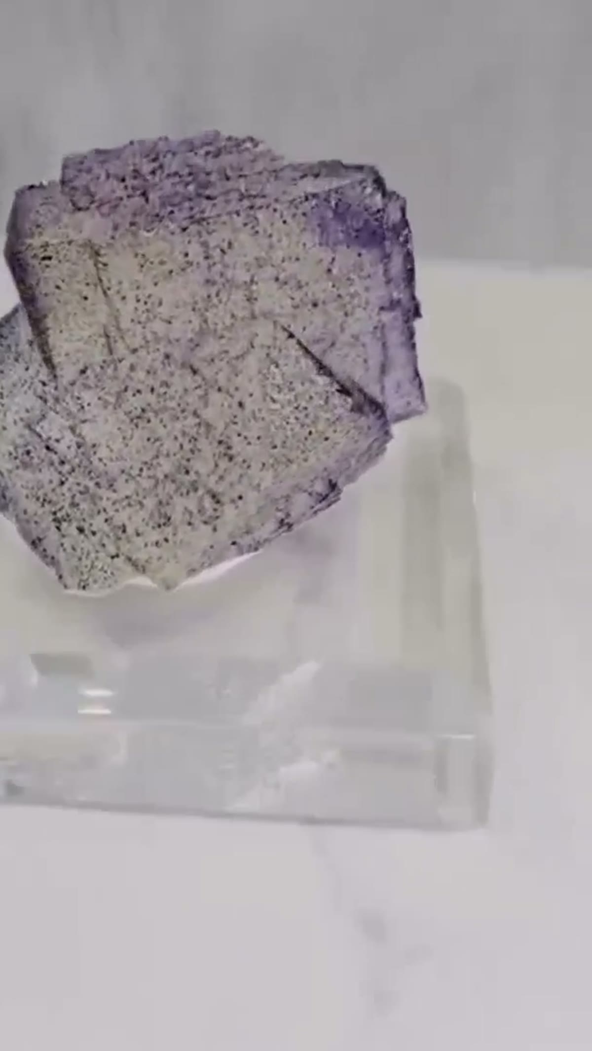 Fluorite Specimen from Elmwood Mine, Tennessee: Get ready to be dazzled! Introducing the breathtaking - view 4