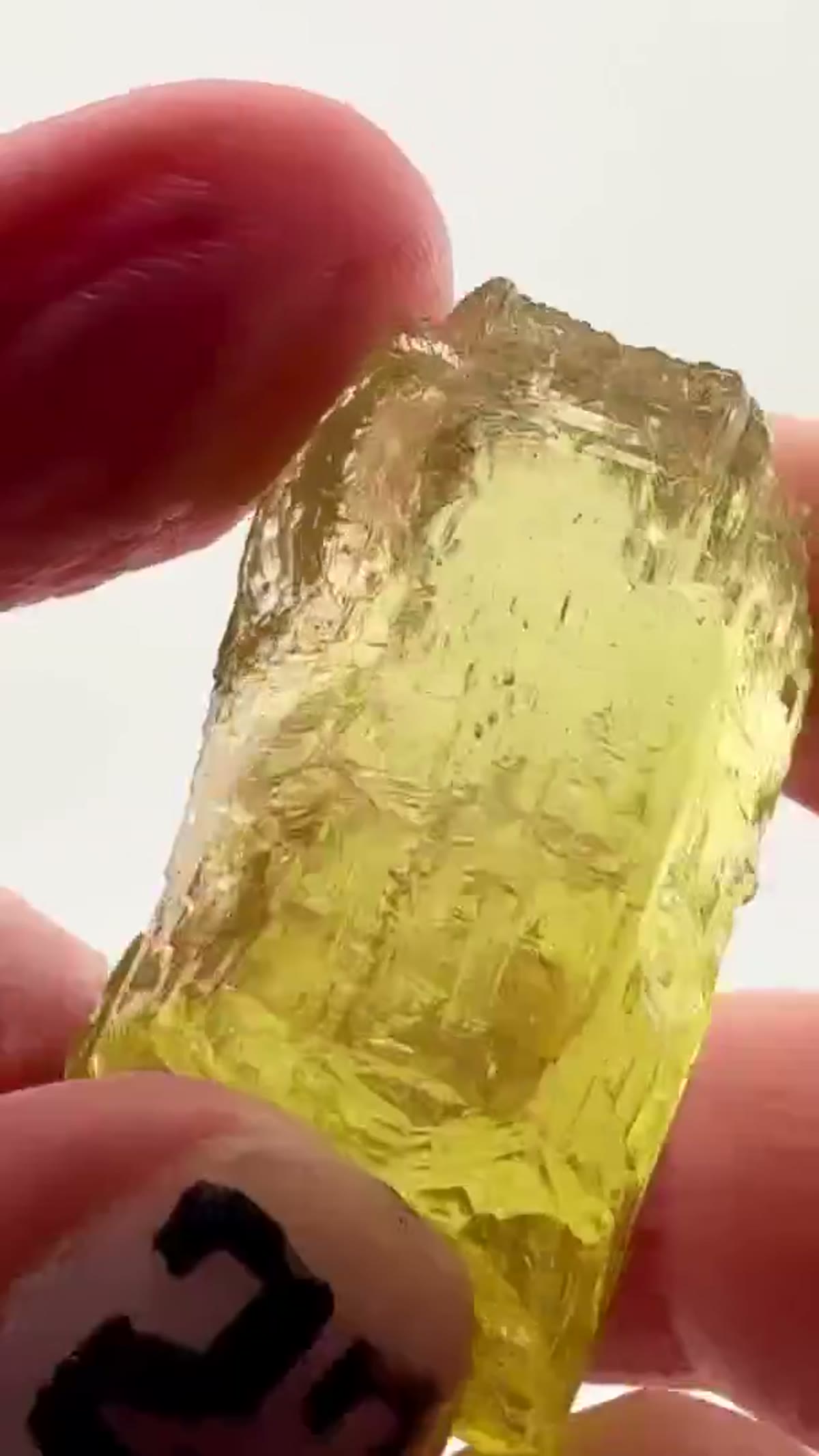 Heliodor Specimen from Ukraine, 21.62 g - view 4