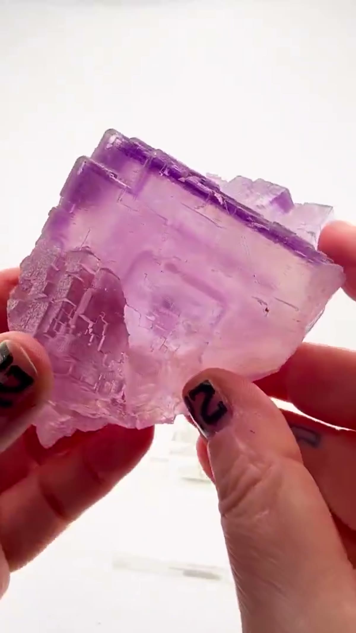 Fluorite Specimen from Illinois, USA: Asturias Elegance in Cube Form - view 4