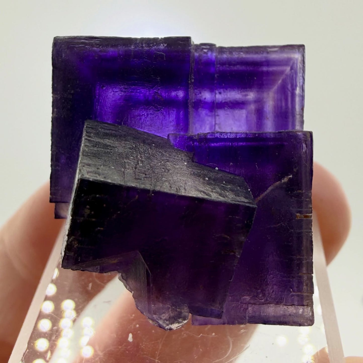 Deep purple perfection from one of Illinois’ legendary fluorite localities