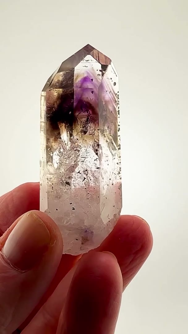 Deep purple saturation with flashes of fiery red… this one has it all