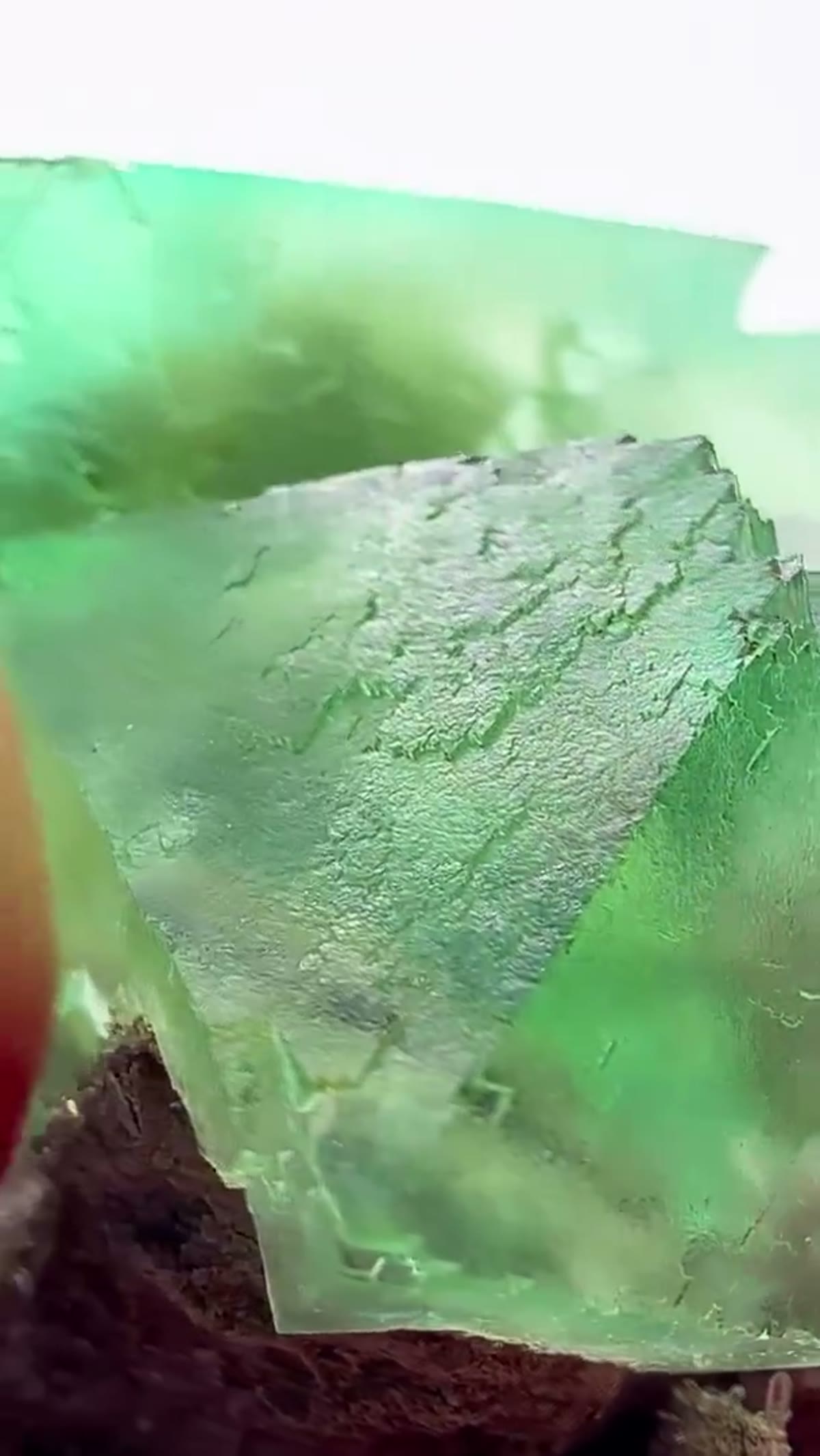 Fluorite Specimen from China: When Nature Chooses a Different Shape - view 4