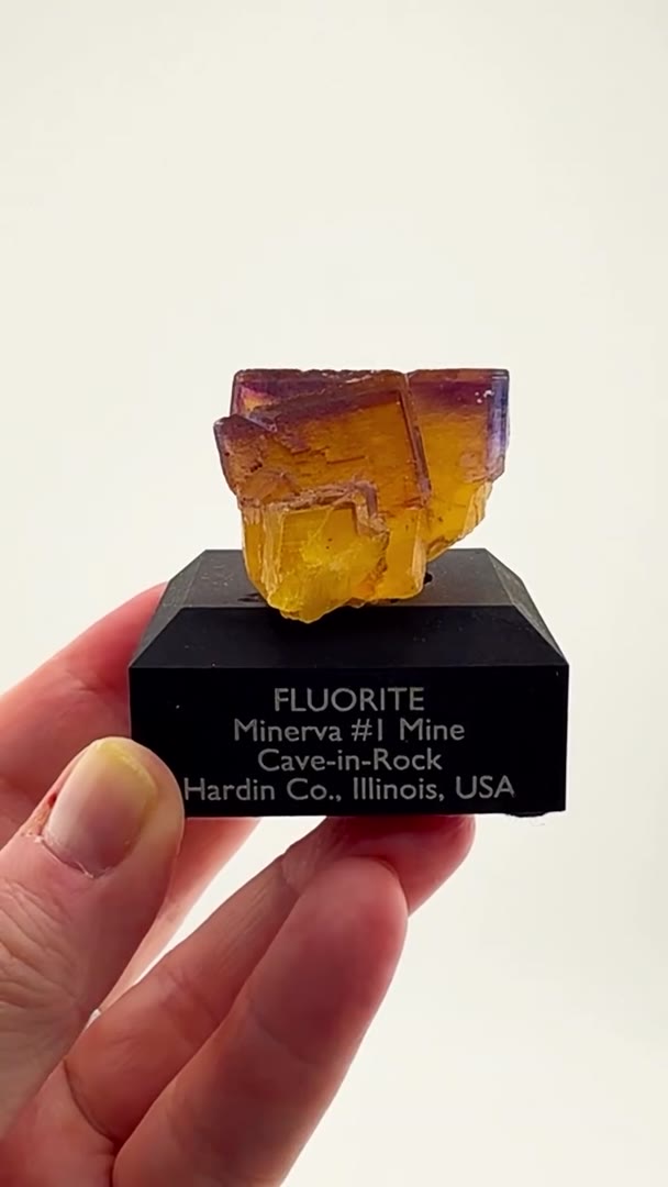 ILLINOIS FLUORITE AT ITS FINEST