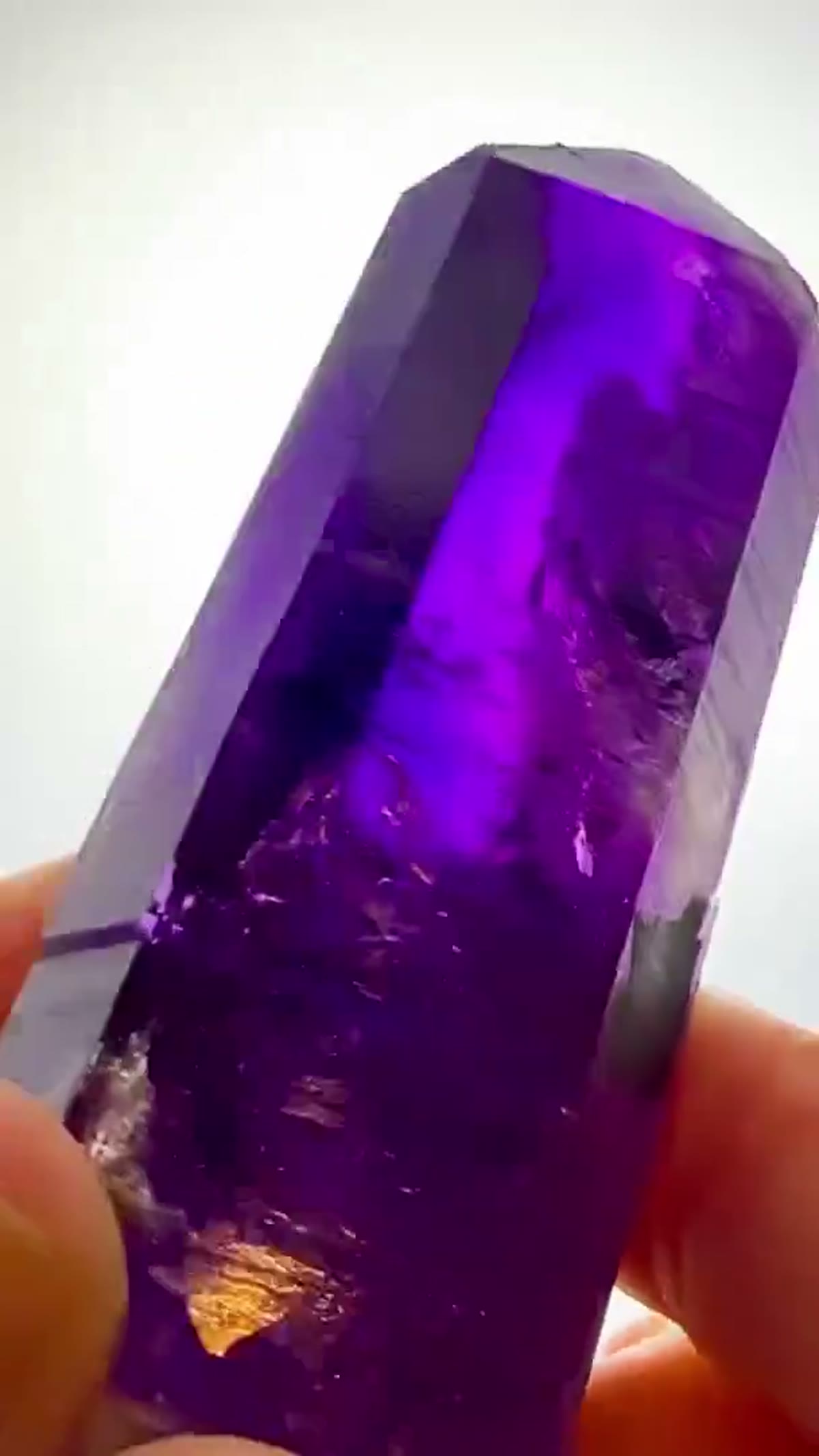 Amethyst Specimen from Goboboseb Mountains, Namibia, 155.46 g - view 4