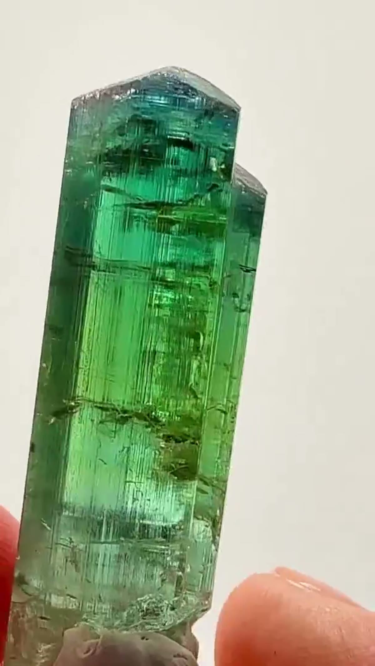 Elbaite Tourmaline Specimen from Paprok, Afghanistan, 11.85 g - view 4