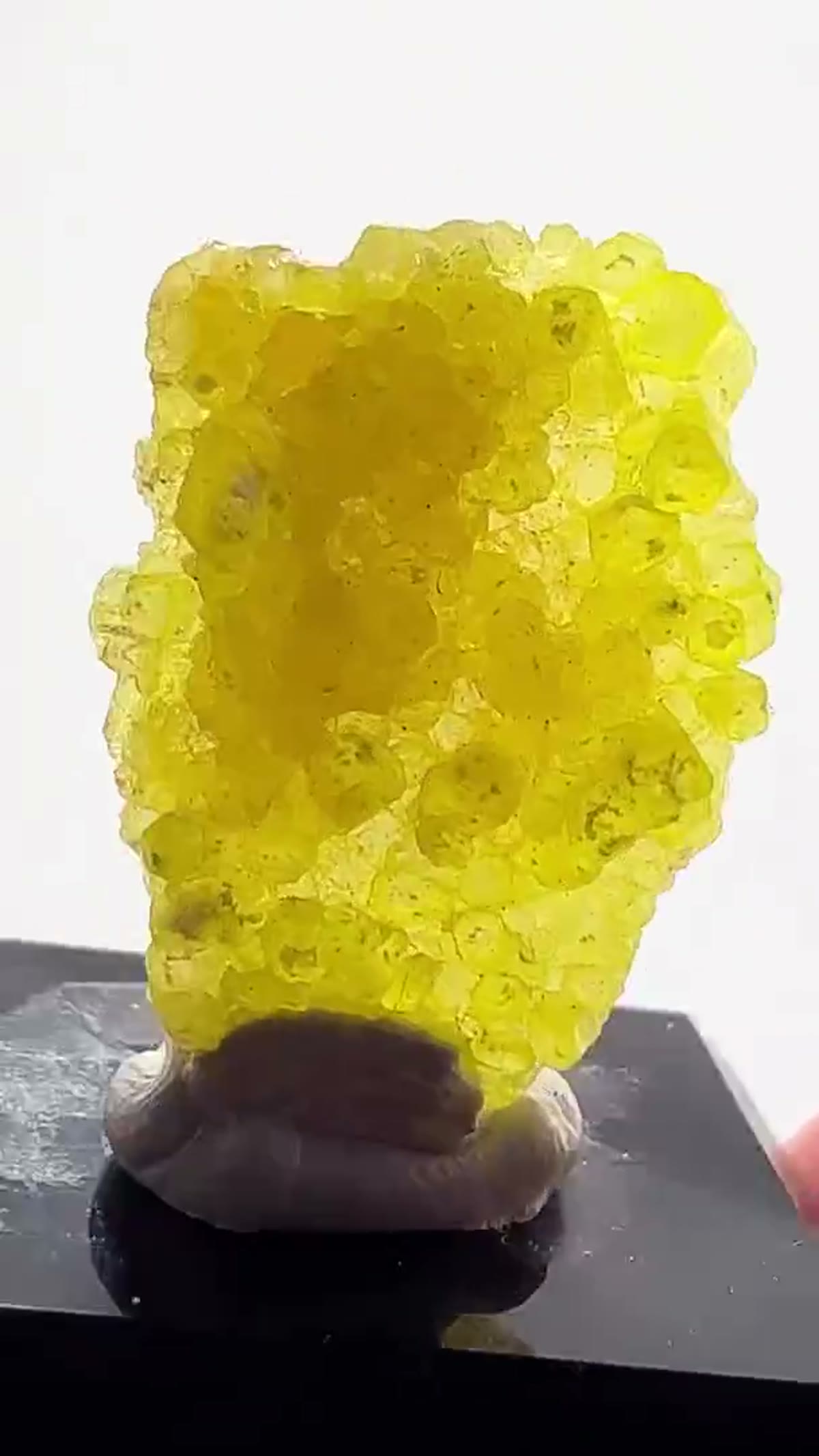 Mineral Specimen: Ettringite Glow from South Africa - view 4