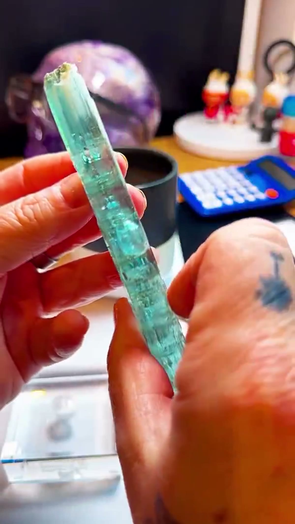 Aquamarine Specimen from Espírito Santo, Brazil, 61.61 g - view 4