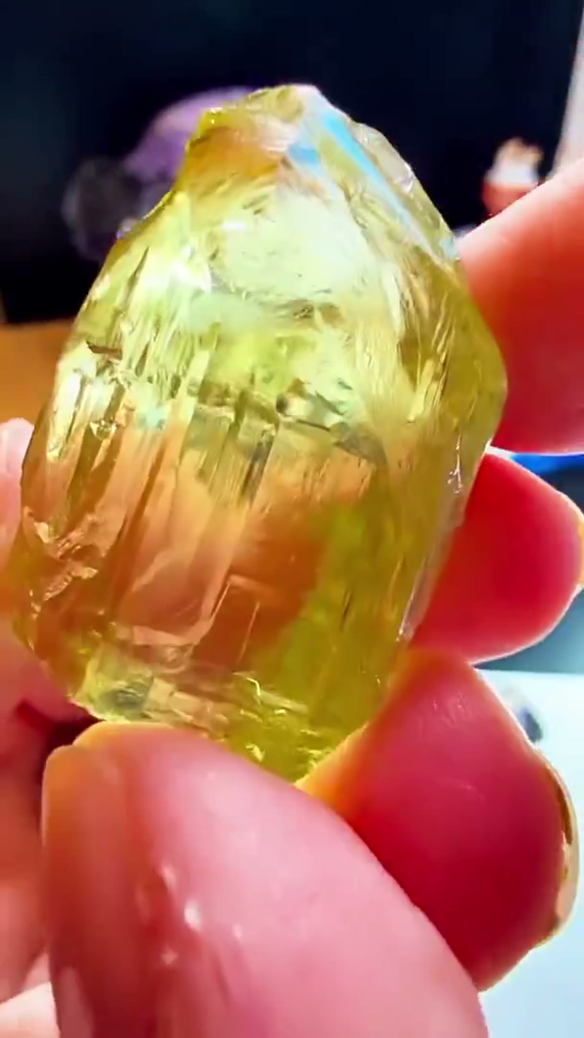 Heliodor Specimen from Ukraine, 33.58 g - view 4