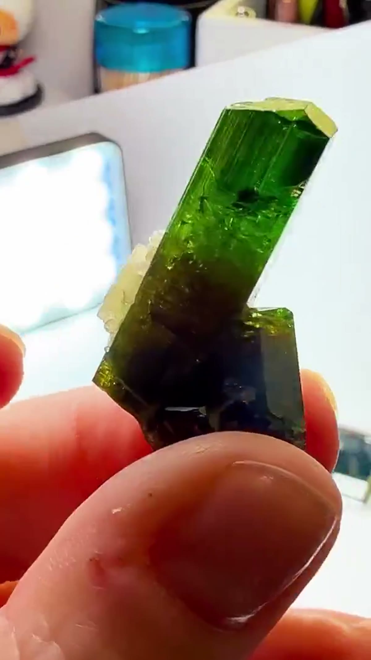 Elbaite Tourmaline Specimen from Tanzania, 11.47 g - view 4