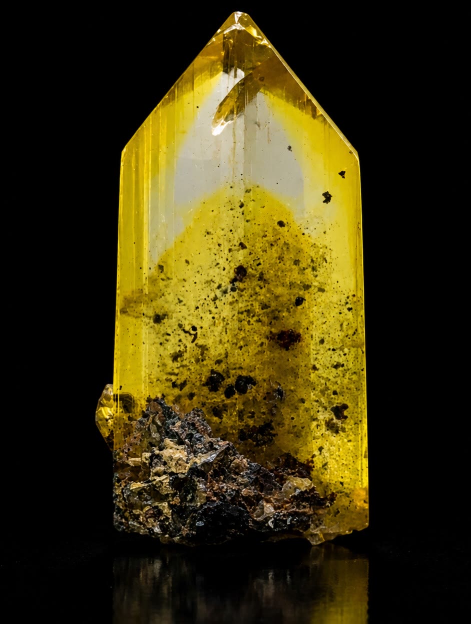 TOUISSIT GOLD — ABSOLUTE ANGLESITE HEATER