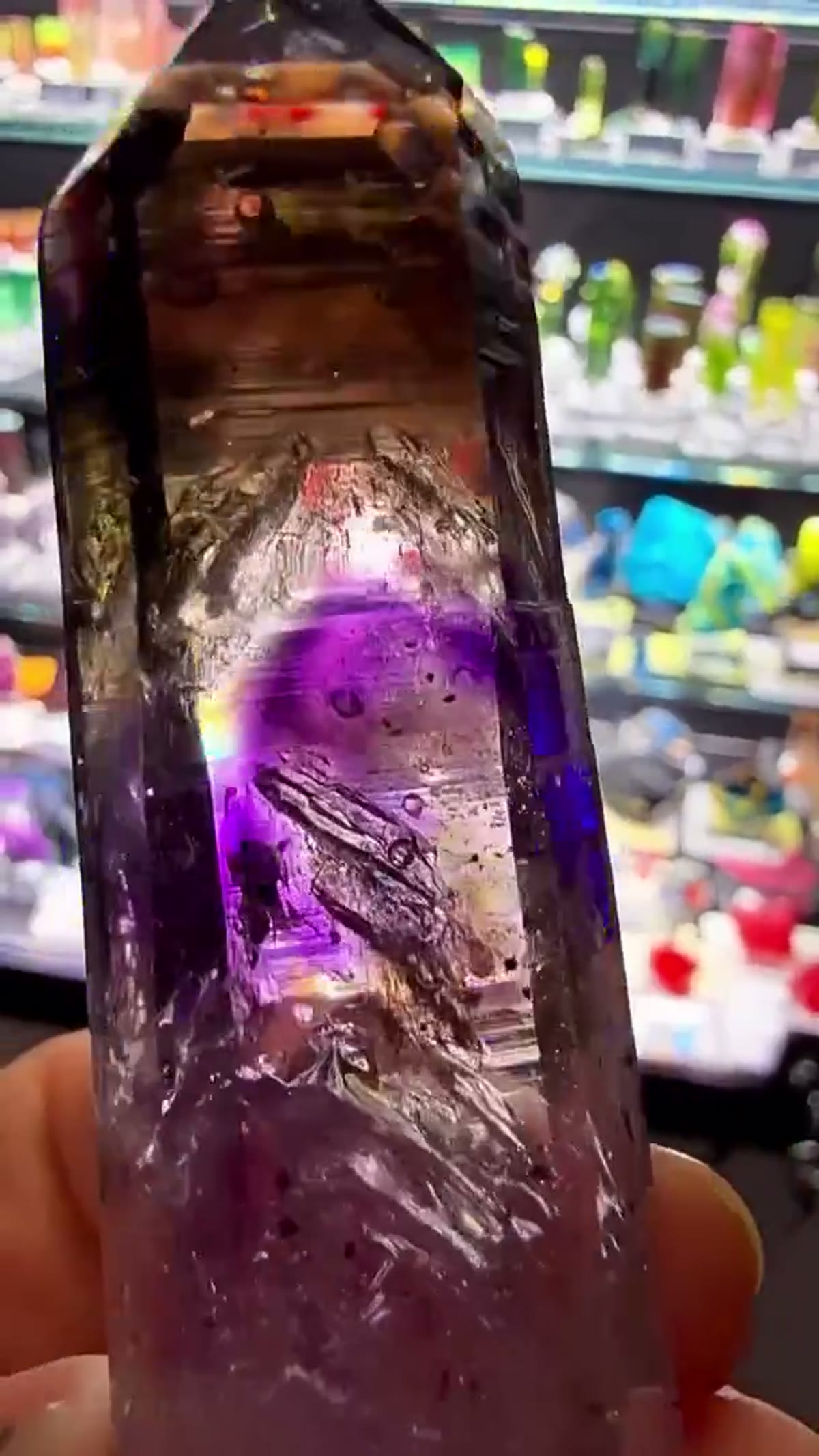 Amethyst Specimen from Streep Mine, Namibia, 59.38 g - view 4