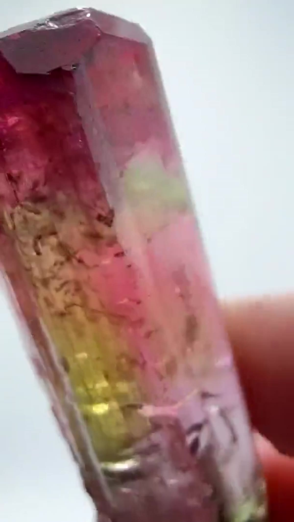 Elbaite Tourmaline Specimen from Cruzeiro Mine, Brazil, 23.71 g - view 4