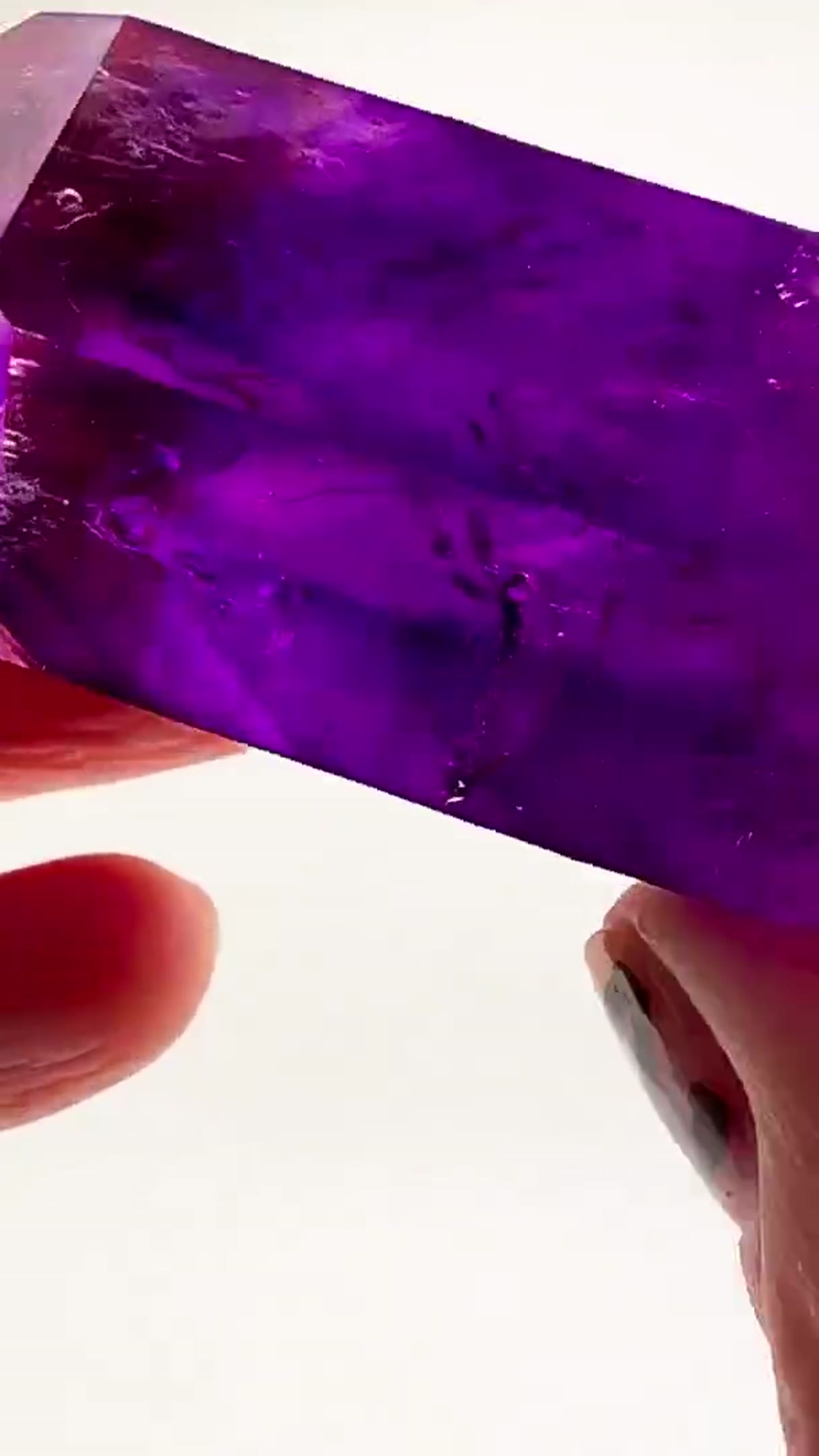Amethyst Specimen from Goboboseb Mountains, Namibia, 110.51 g - view 4