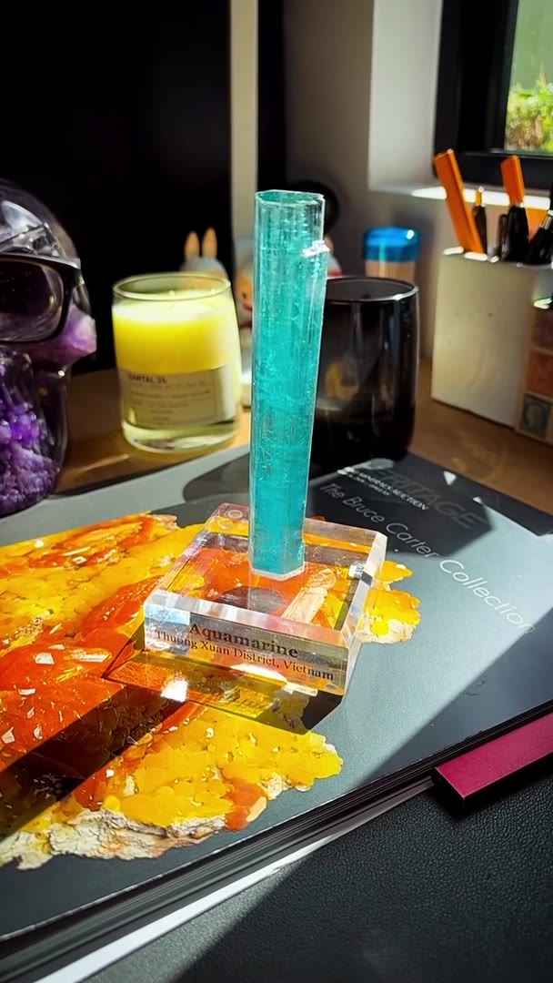 LARGE AND IN CHARGE… 116.28 GRAMS OF VIETNAM AQUAMARINE MAGIC!