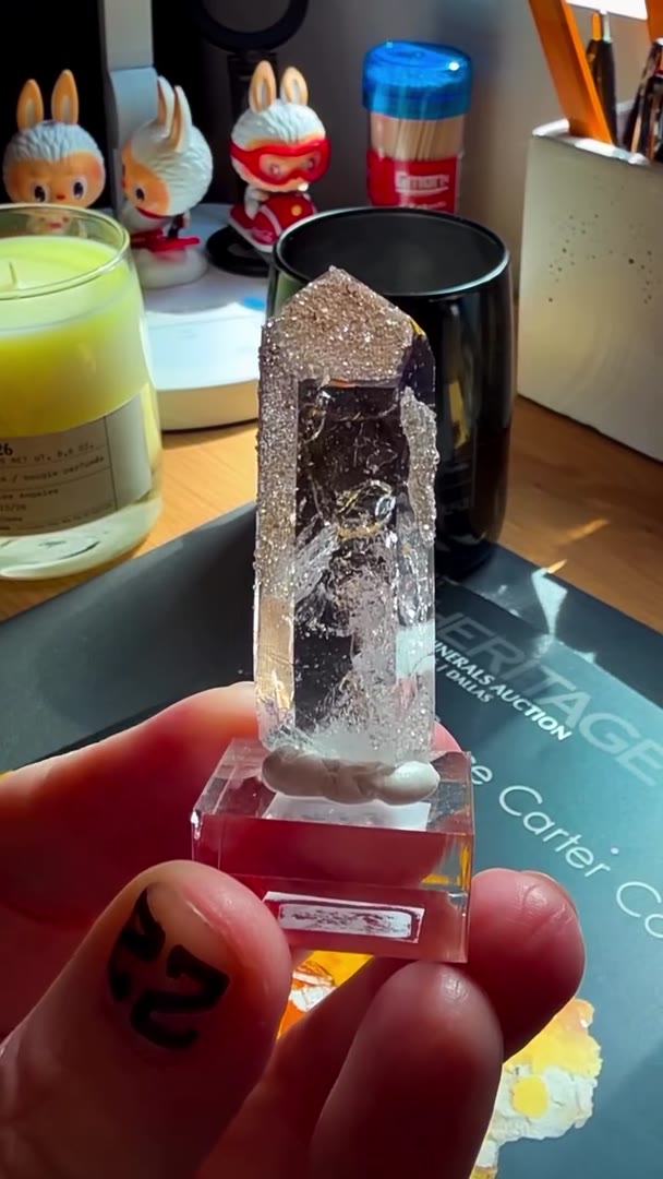 STREEP MINE GLITTER BOMB… NAMIBIAN AMETHYST MAGIC!