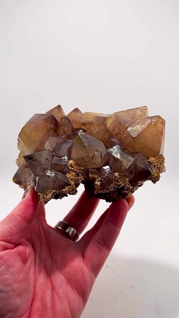 AUSTRALIAN SMOKEY QUARTZ MAGIC… WITH A LITTLE EXTRA FIRE!