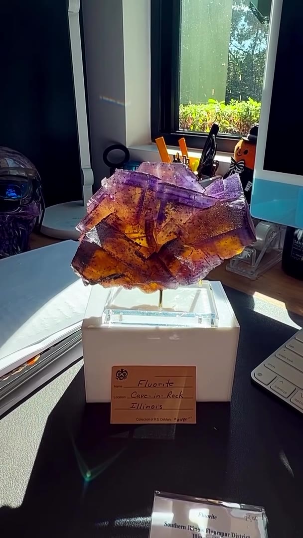 ILLINOIS FLUORITE INSANITY… MULTICOLOR PERFECTION WITH INCREDIBLE PROVENANCE!