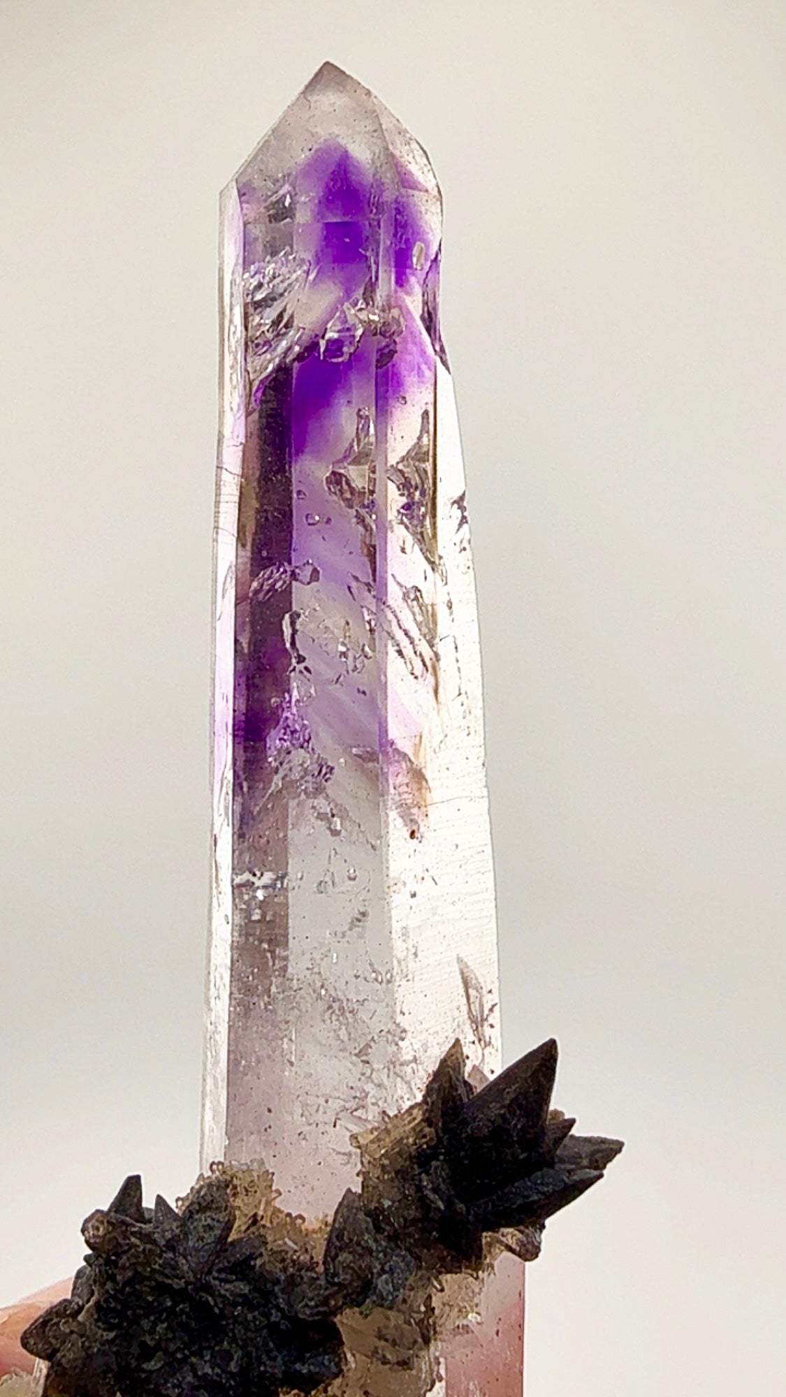 59.07 gram Double-Terminated Amethyst Quartz Valentine Pocket, Goboboseb Mountains, Namibia 59.07 grams