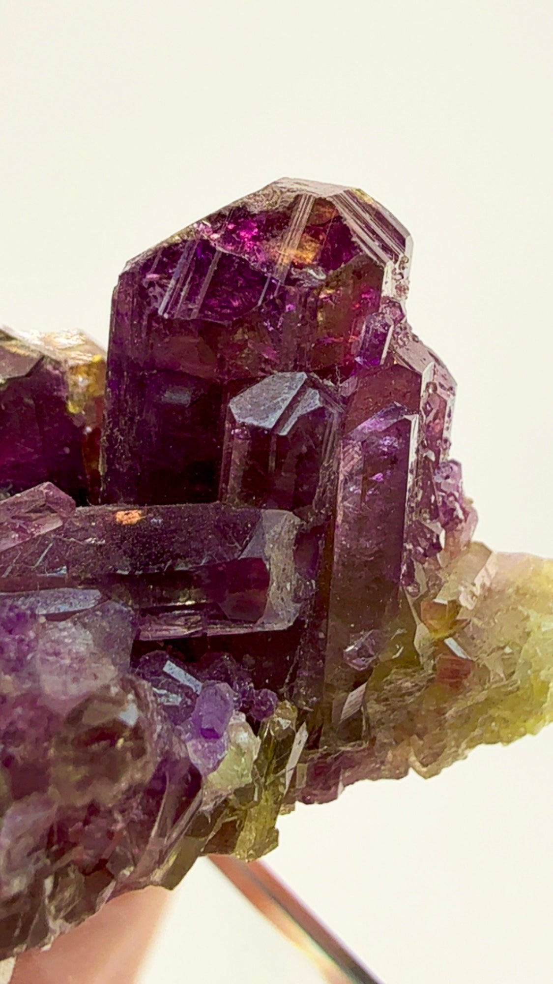 Gorgeous Vesuvianite var. Manganoan Jeffrey Mine, Quebec, Canada