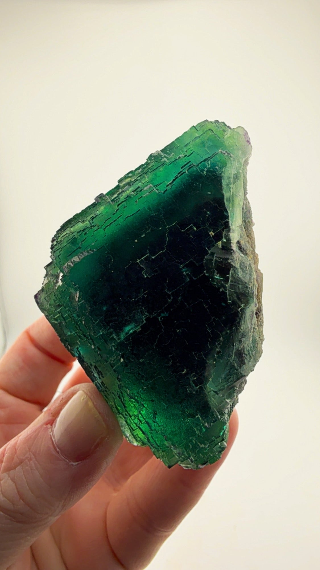 Large Okorusu Cube Fluorite. ONE CUBE. ENDLESS DEPTH.