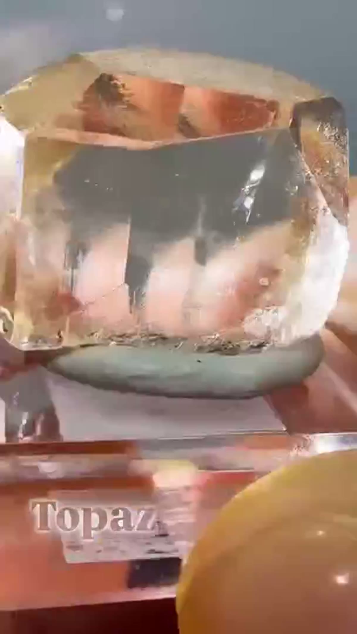 Topaz Specimen from Shigar Valley, Pakistan - view 3