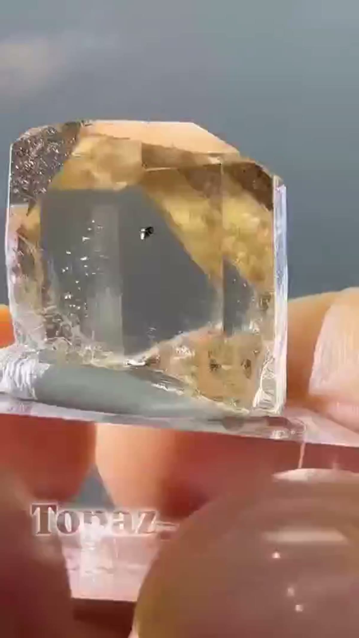 Topaz Specimen from Shigar Valley, Pakistan - view 4