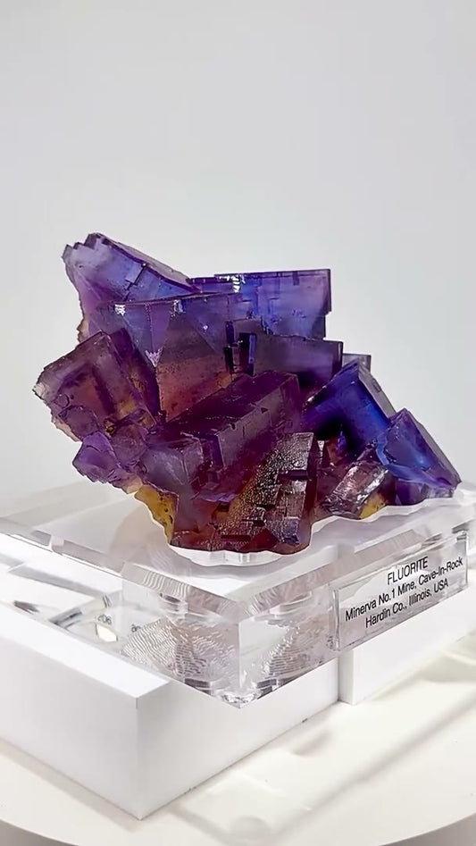 Absolute Illinois fluorite perfection