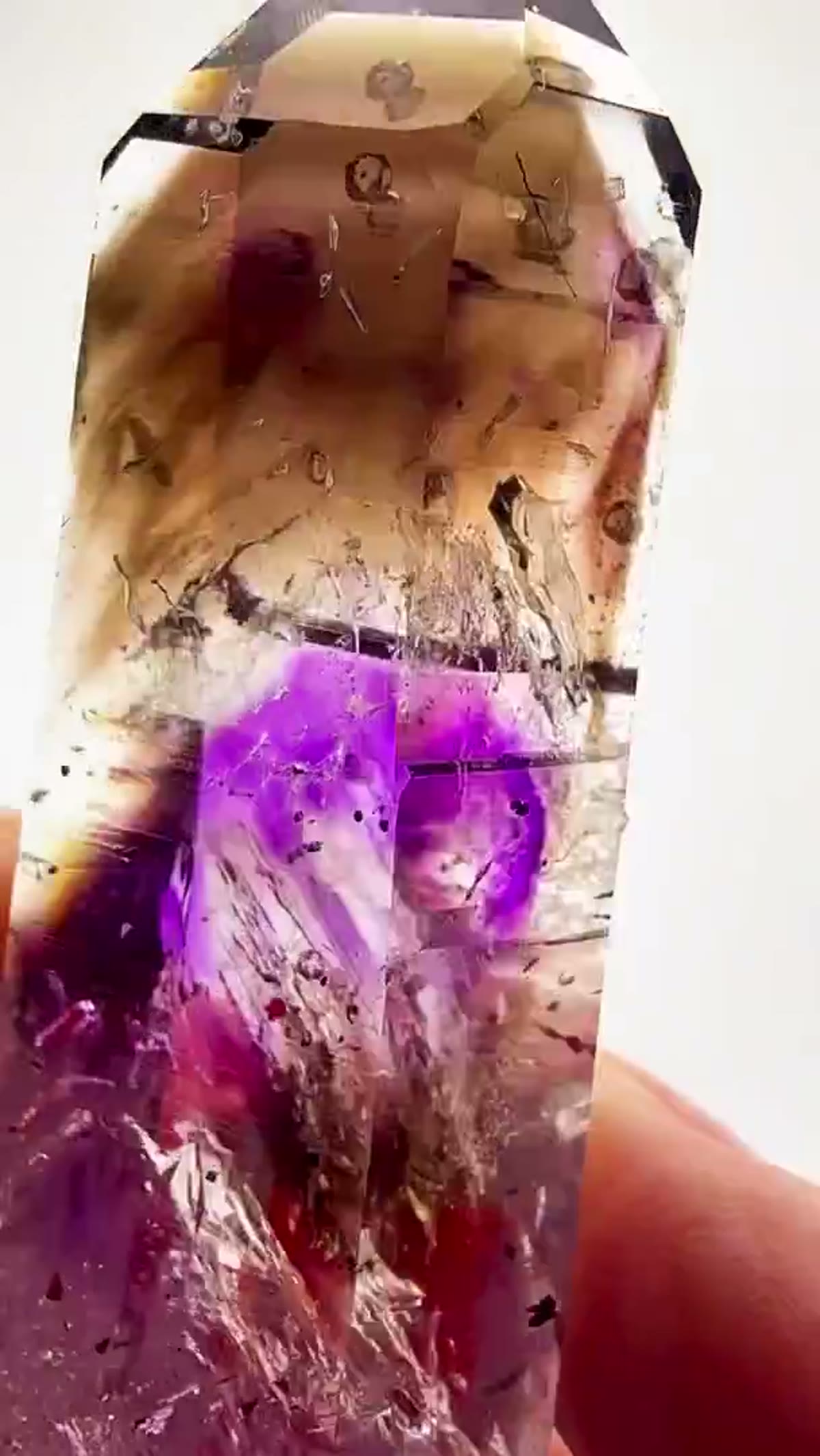 Amethyst Specimen from Goboboseb Mountains, Namibia: A Crystal That Has It All - view 3