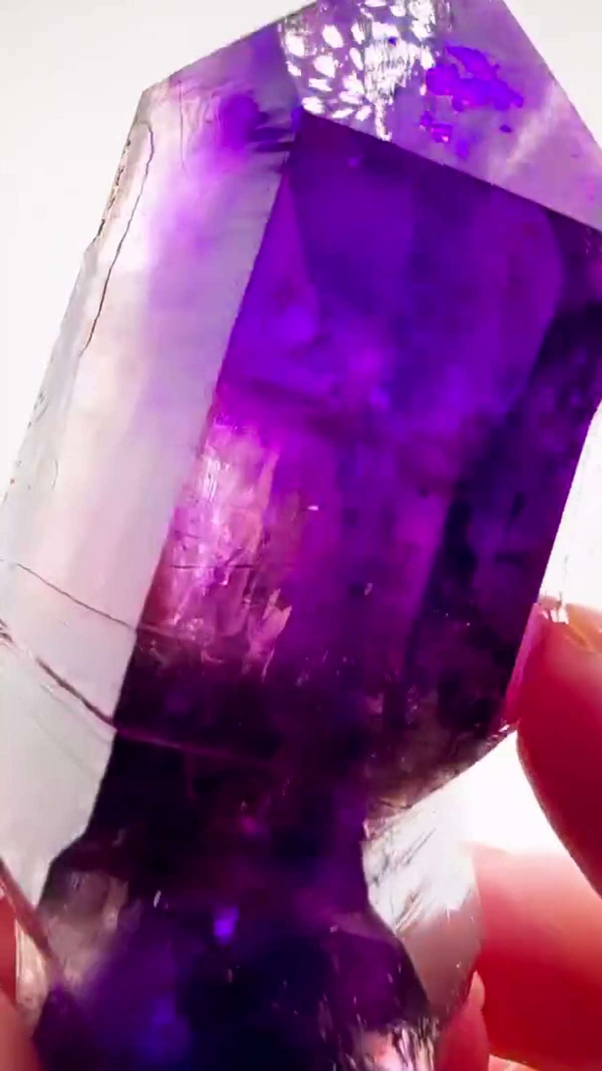 Amethyst Specimen from Erongo Mountains, Namibia: Three Trees Claim Perfection - view 2