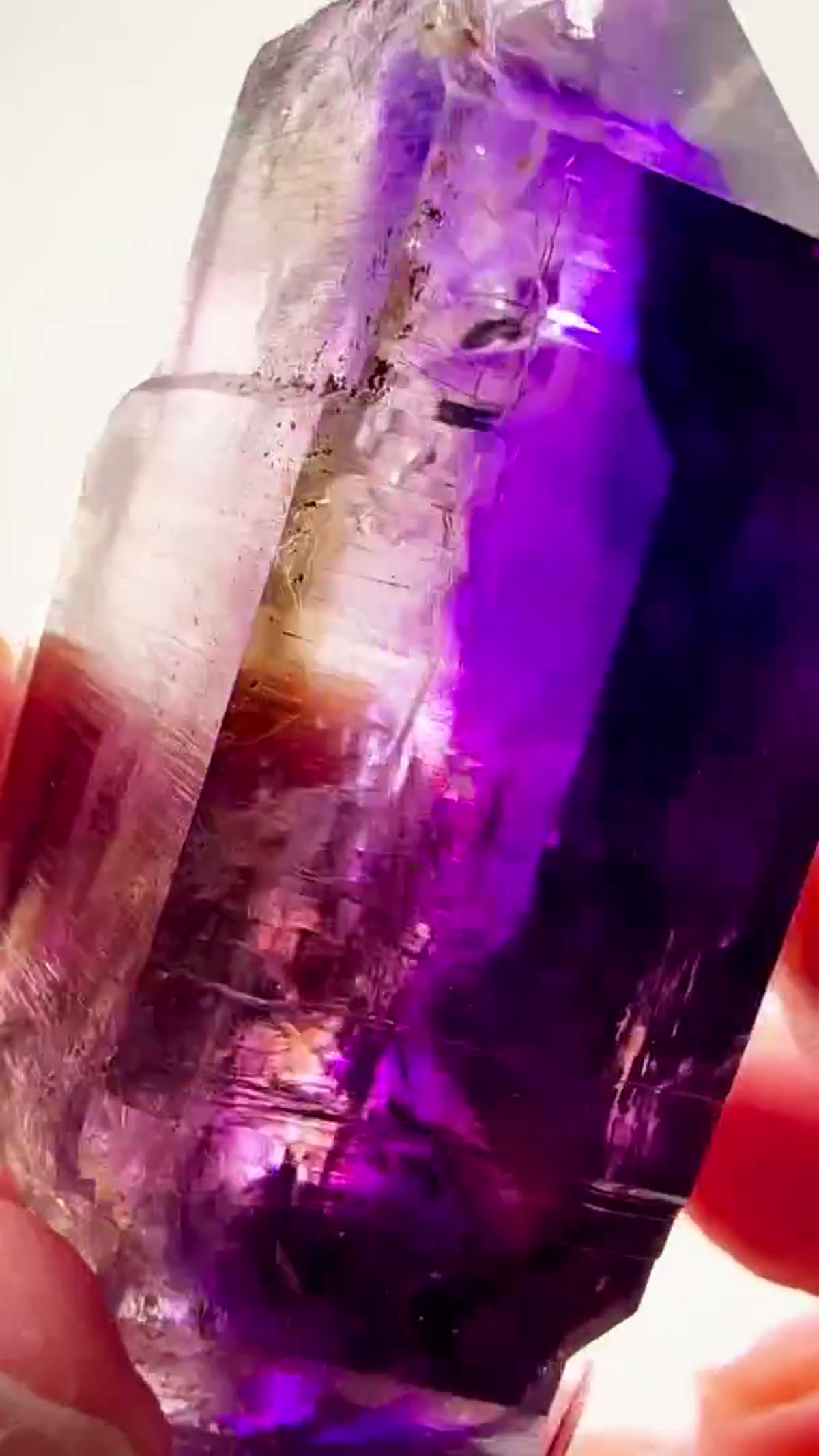 Amethyst Specimen from Erongo Mountains, Namibia: Three Trees Claim Perfection - view 3