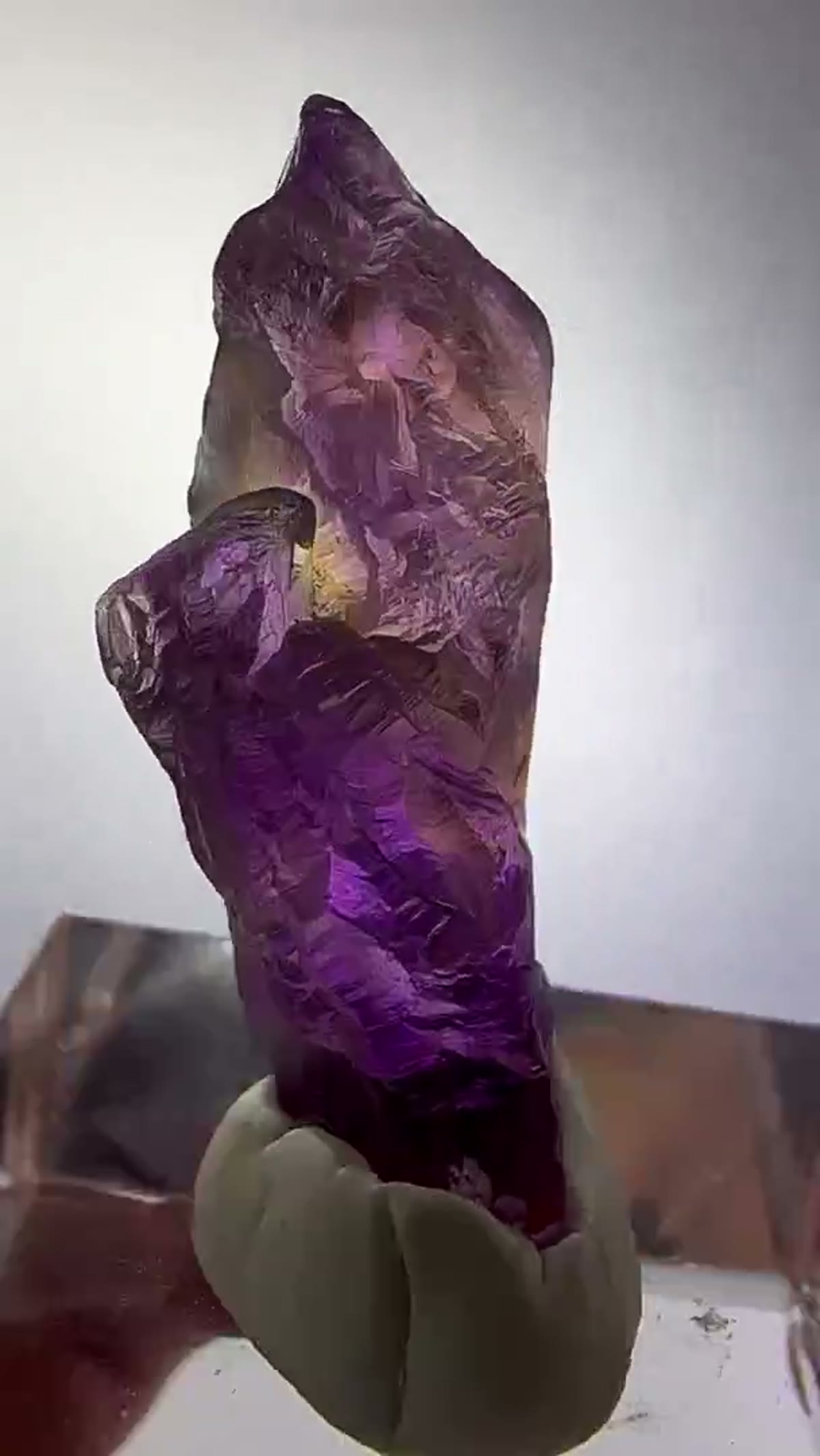 Ametrine Specimen: Bolivian Ametrine — Nature’s Perfect Balance - view 2