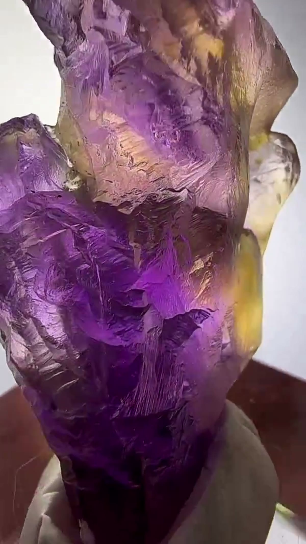 Ametrine Specimen: Bolivian Ametrine — Nature’s Perfect Balance - view 3