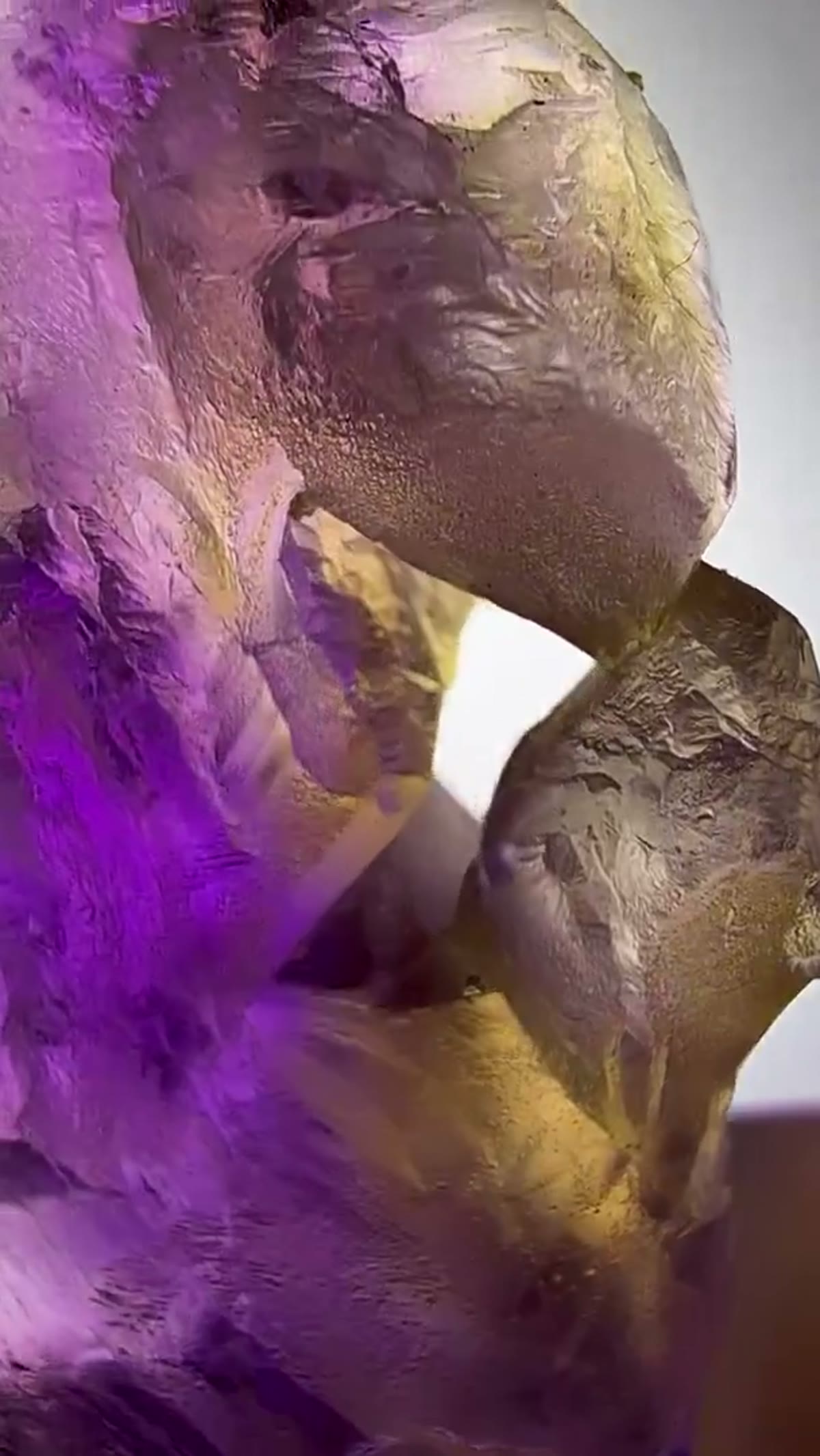 Ametrine Specimen: Bolivian Ametrine — Nature’s Perfect Balance - view 4
