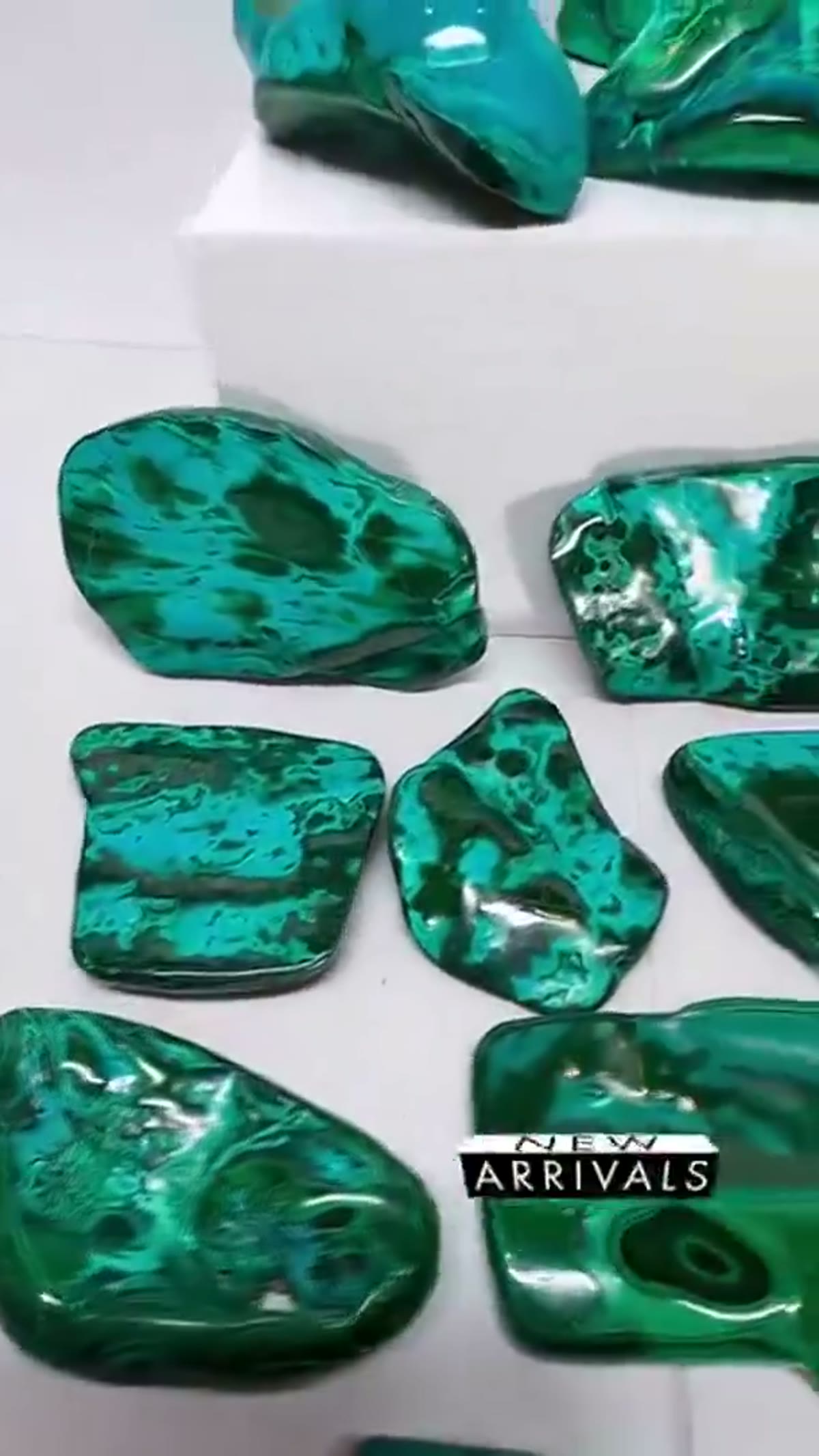 Malachite Specimen: New Arrival Polished Malacholla - view 2