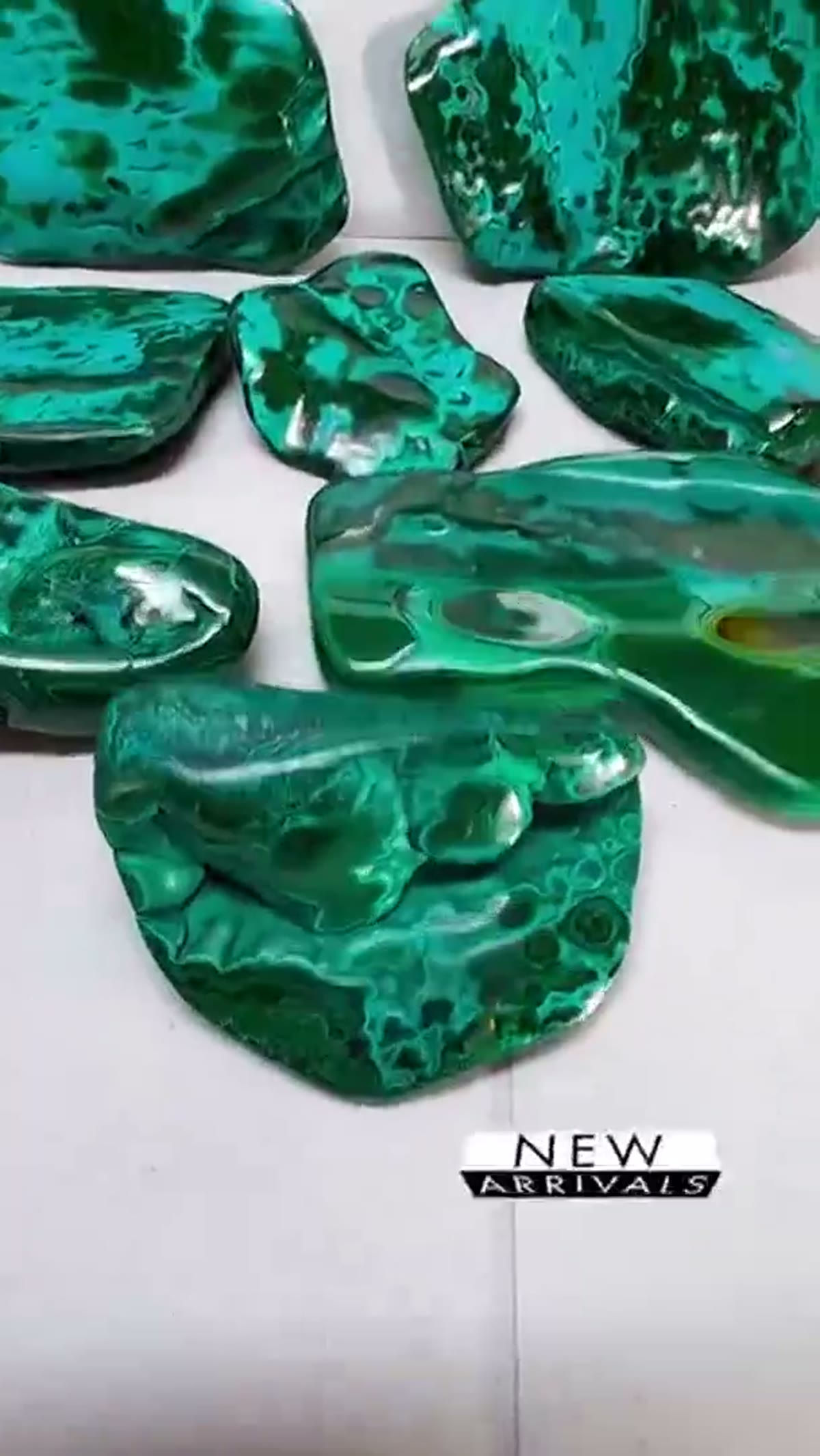 Malachite Specimen: New Arrival Polished Malacholla - view 3