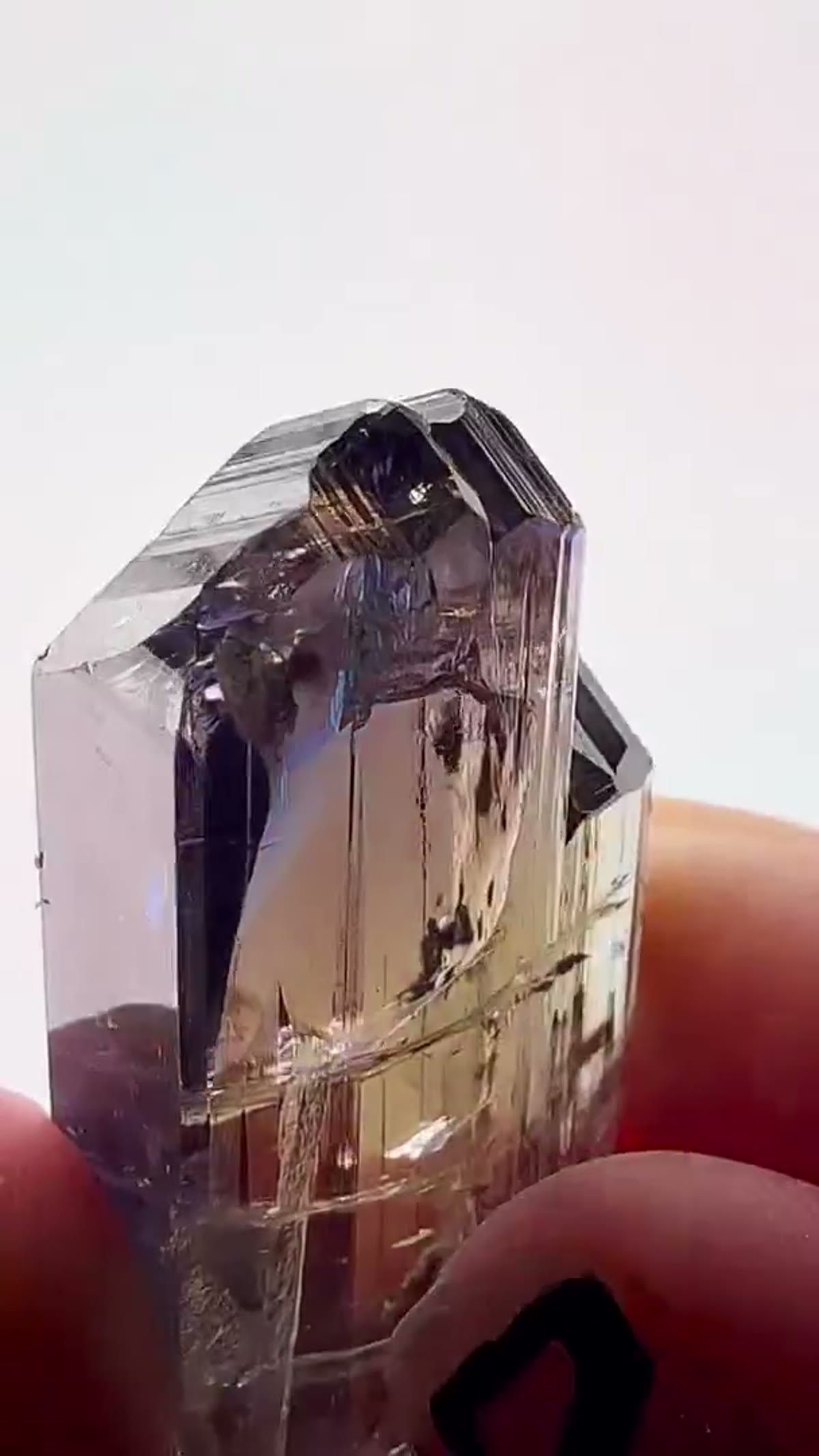 Tanzanite Specimen from Merelani Hills, Tanzania, 17 g: 17 grams of pure Merelani - view 3