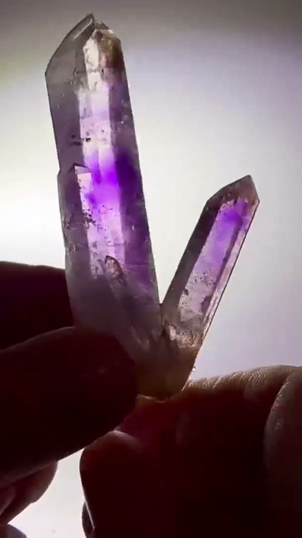 Amethyst Specimen: Valentine Pocket Little - view 3