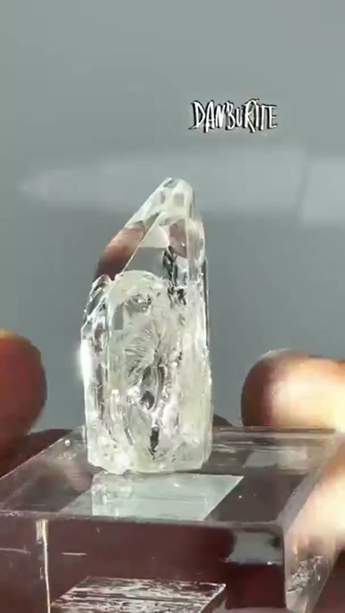 Danburite Specimen from Mexico - view 2