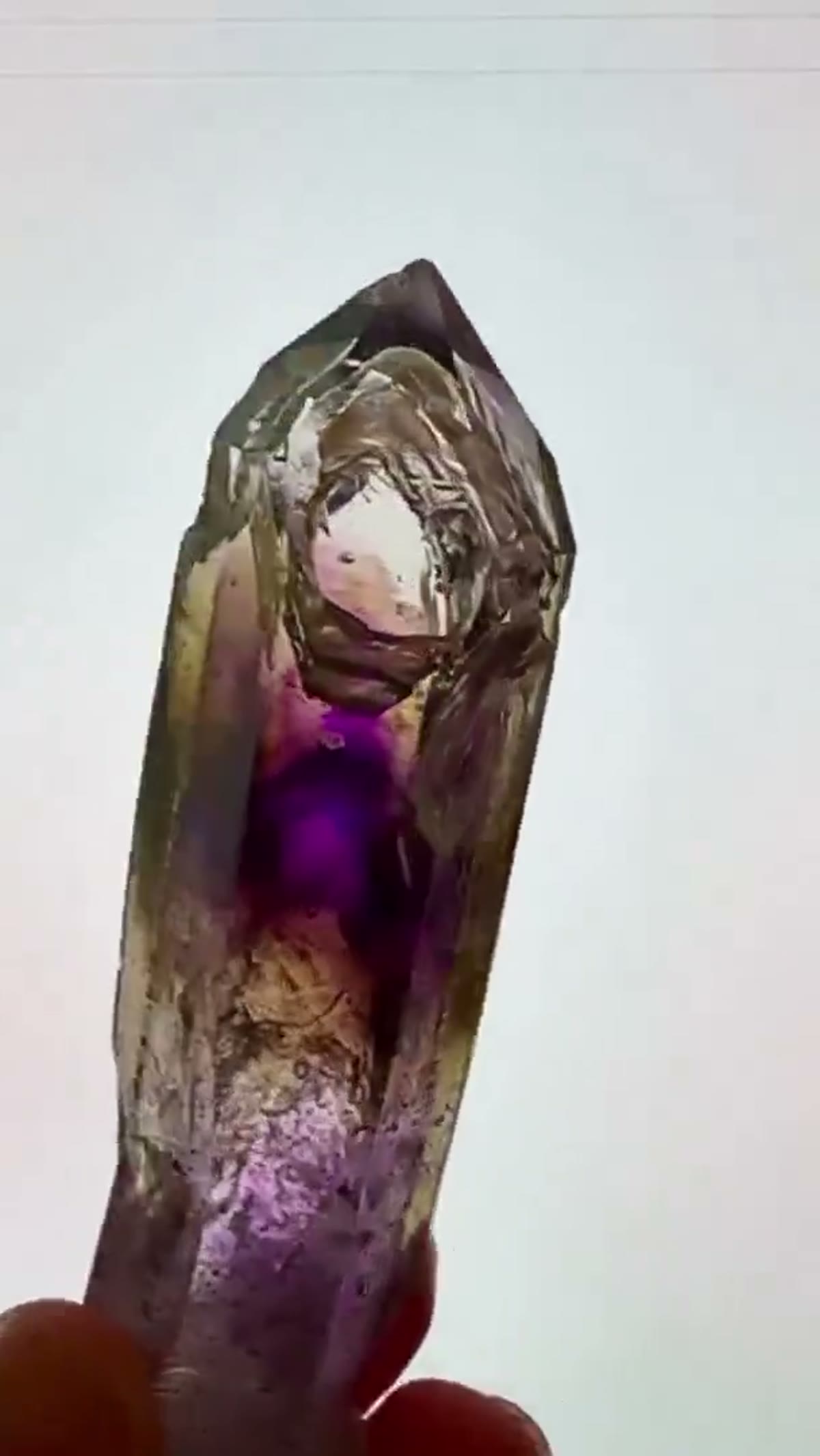 Amethyst Specimen from Goboboseb Mountains, Namibia, 80.86 g - view 2