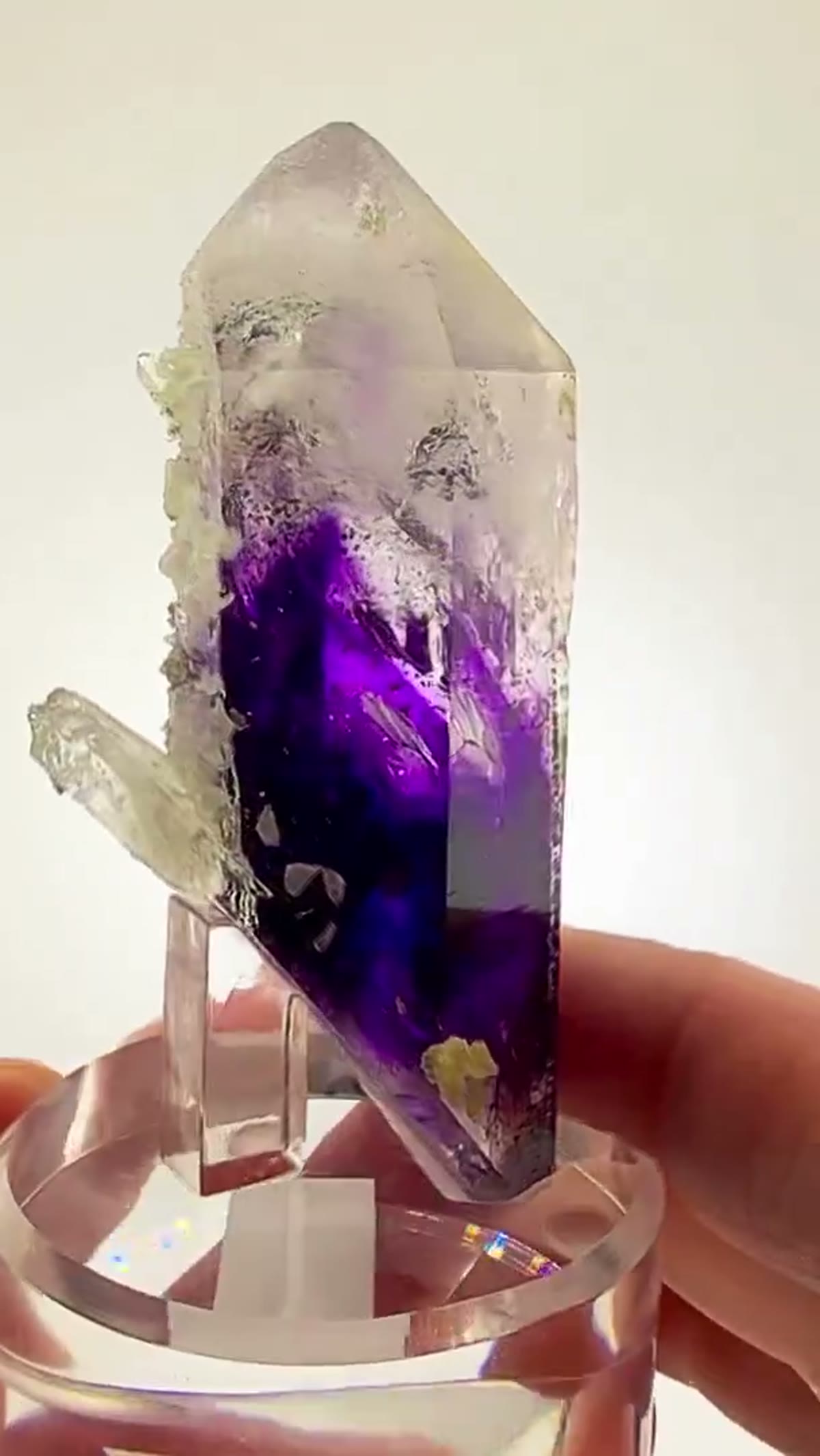 Amethyst Specimen from Goboboseb Mountains, Namibia: An Absolute Masterpiece of Nature - view 2