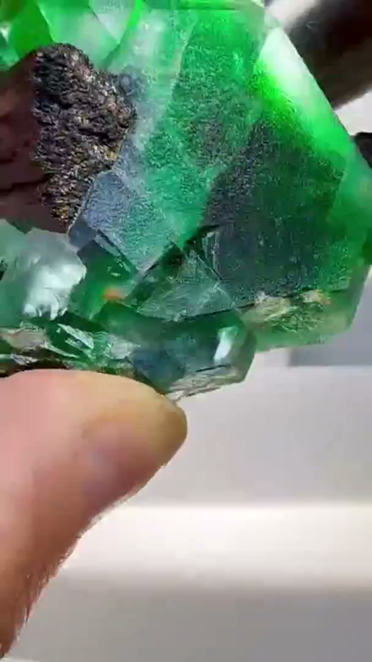 Fluorite Specimen from Erongo Mountains, Namibia - view 2