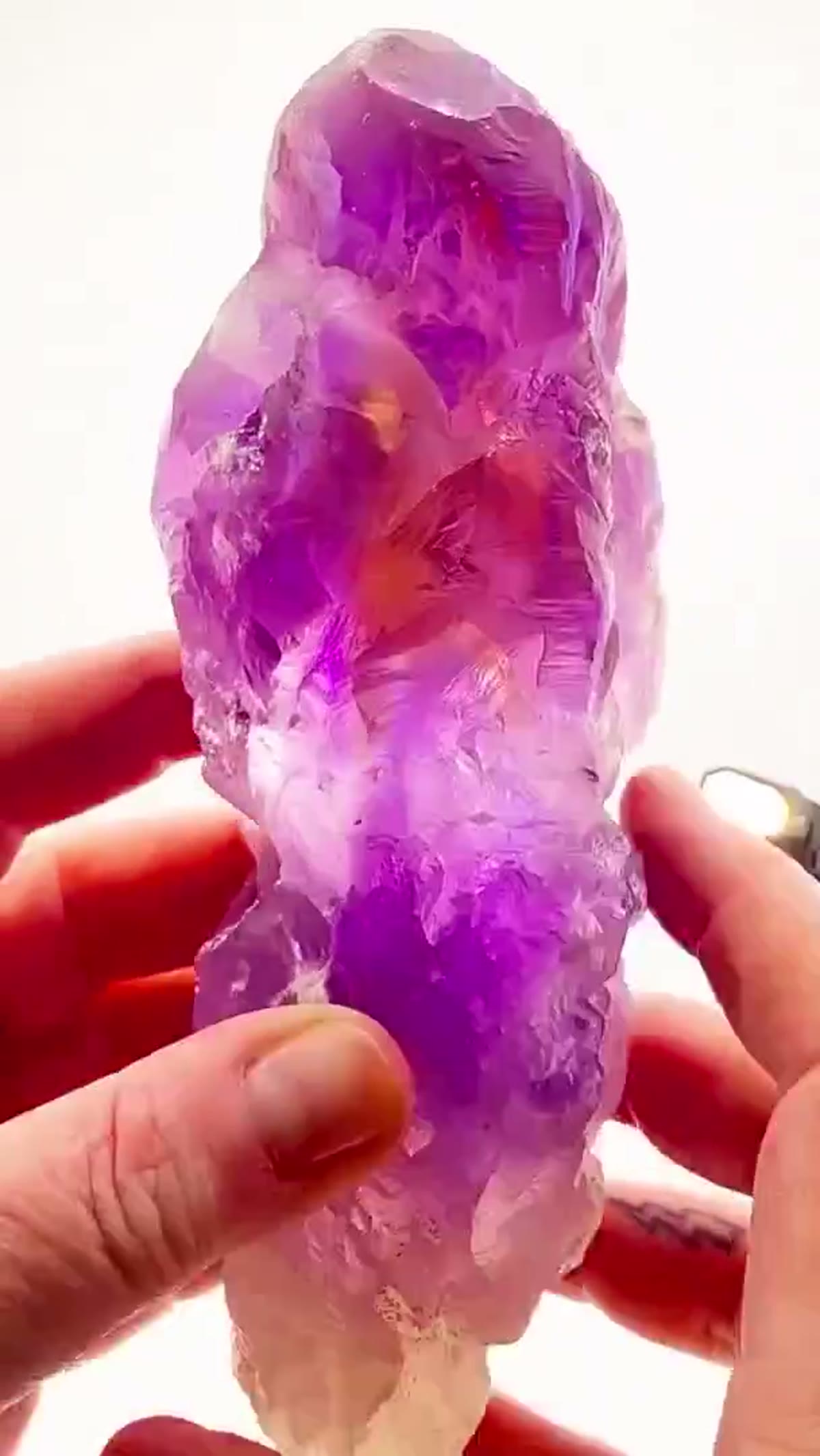 Ametrine Specimen: Bolivian Ametrine at its finest - view 4