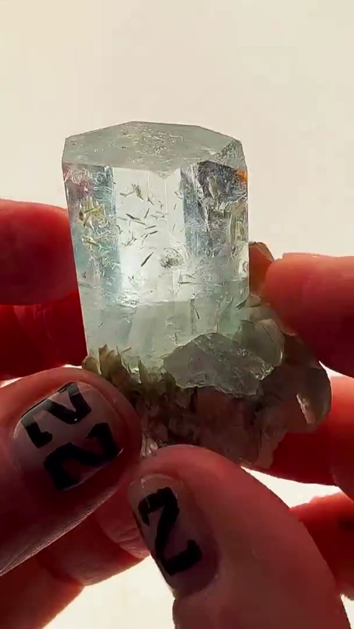 Aquamarine Specimen from Shigar Valley, Pakistan, 43.70 g - view 2