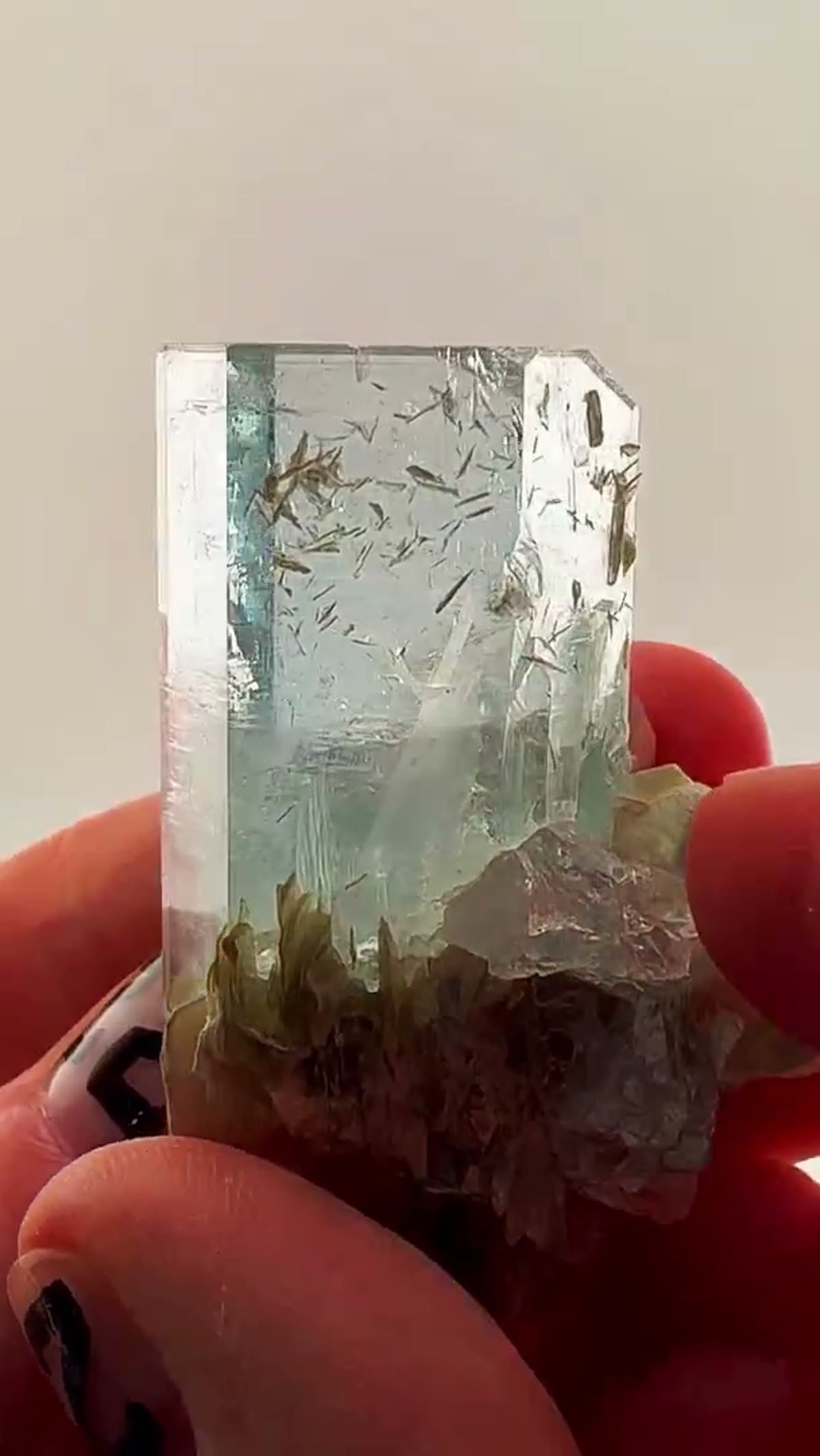 Aquamarine Specimen from Shigar Valley, Pakistan, 43.70 g - view 4